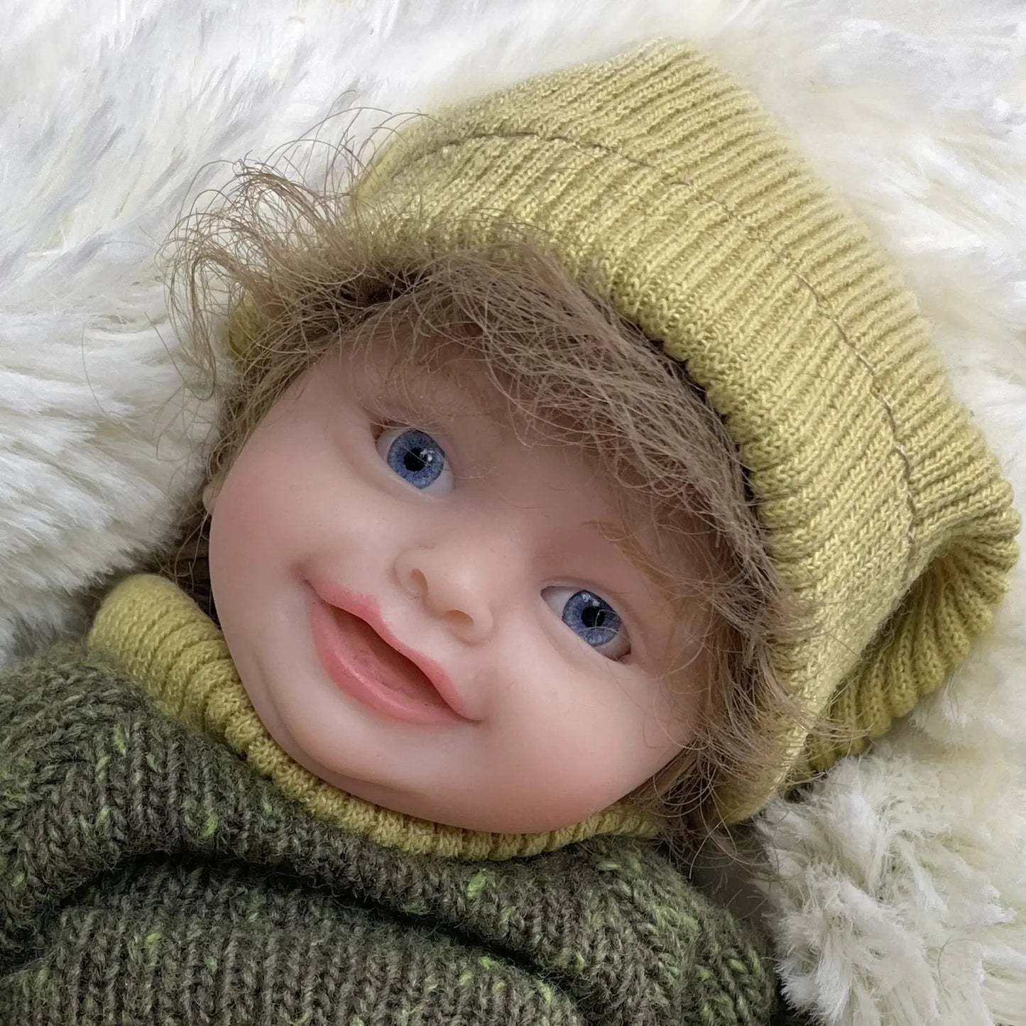 6Inch Mini Palm Full Solid Silicone Bebe Reborn Handmade Realistic Reborn Baby Dolls Lifelike Pеборн Mальчик Cпящий lifelikesiliconereborns.com