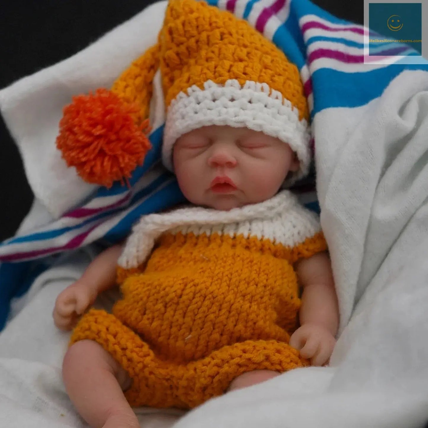 7" Micro Preemie Full Body Silicone Reborn Baby Doll Boy Theo & Girl Sarah Lifelike Reborn Doll Surprice Children Anti-Stress lifelikesiliconereborns.com