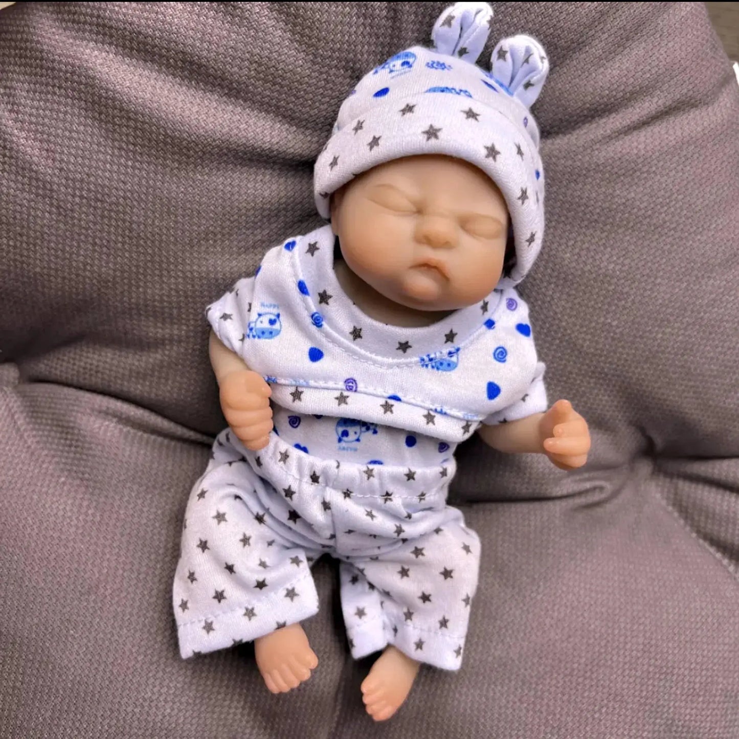 8Inch Full Body Soft Vinyl Bebe Reborn 3D Painted Menina Boneca Renascida Lifelike Real Soft Touch Cuddly Toddler Dolls lifelikesiliconereborns.com