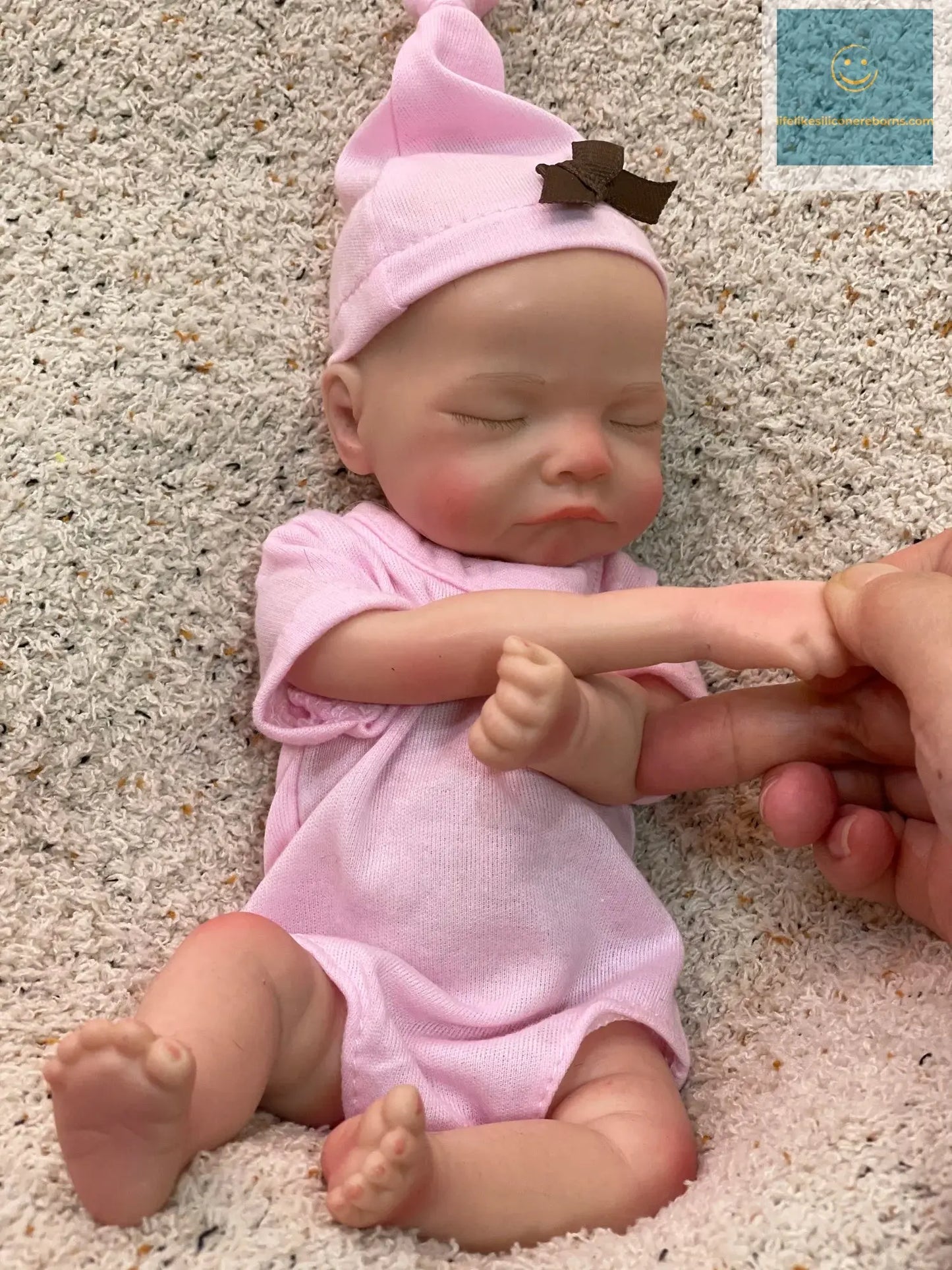 8styles/26cm Open and Close Eyes Cute Soft Full Body Solid Silicone Girl 3D Painted Skin Lifelike Real Corpo De Silicone Doll lifelikesiliconereborns.com