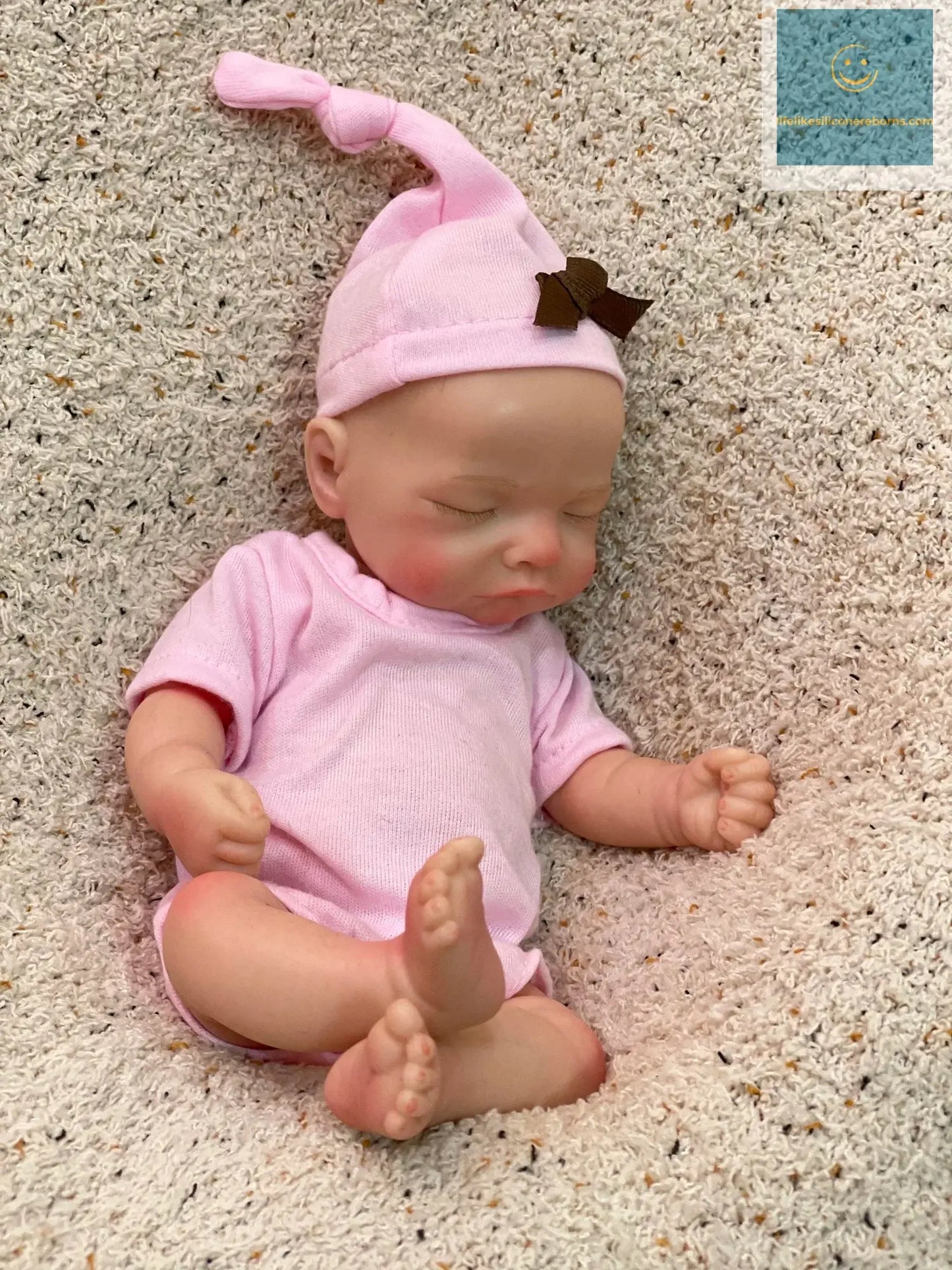 8styles/26cm Open and Close Eyes Cute Soft Full Body Solid Silicone Girl 3D Painted Skin Lifelike Real Corpo De Silicone Doll lifelikesiliconereborns.com