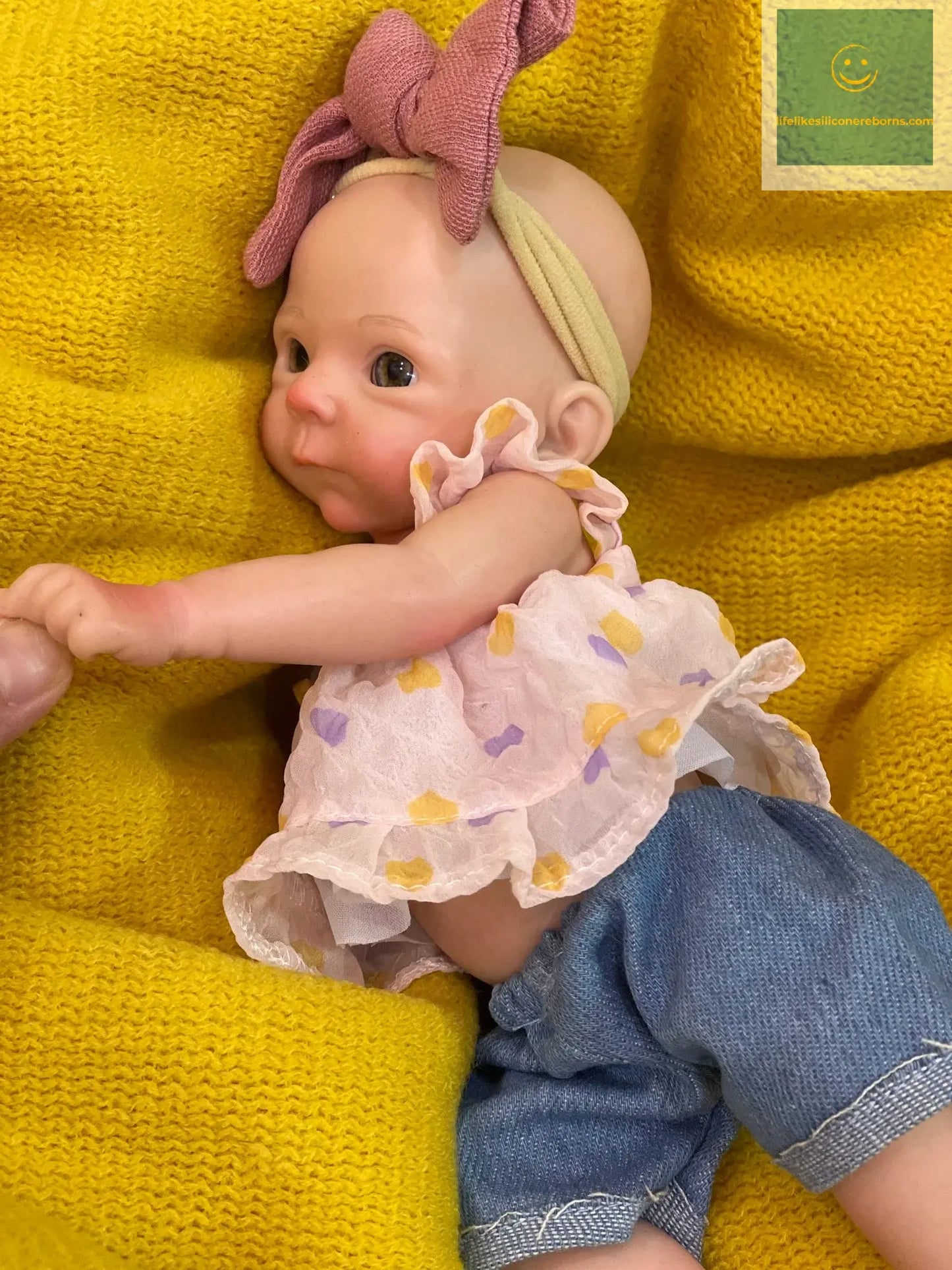 8styles/26cm Open and Close Eyes Cute Soft Full Body Solid Silicone Girl 3D Painted Skin Lifelike Real Corpo De Silicone Doll lifelikesiliconereborns.com
