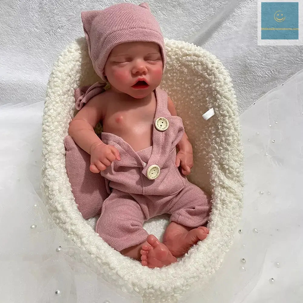 Authentic 17" African American Reborn Baby Doll Weighted Platinum Silicone Newborn Girl Model For Parents Lost Child lifelikesiliconereborns.com