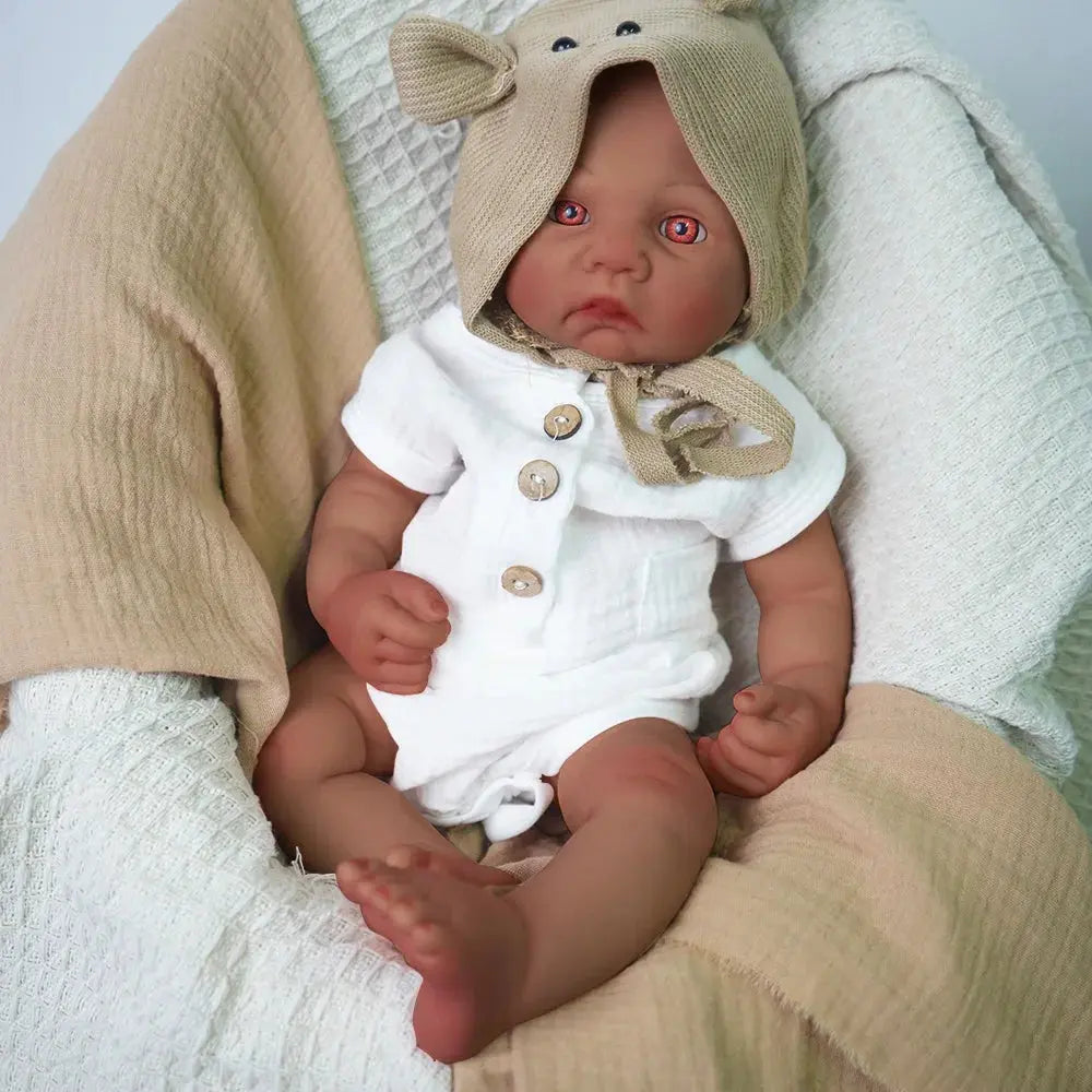Baby like touch 41cm all silicone boy reincarnation doll 2.2kg real proportion | Collection | Gift | Medical lifelikesiliconereborns.com