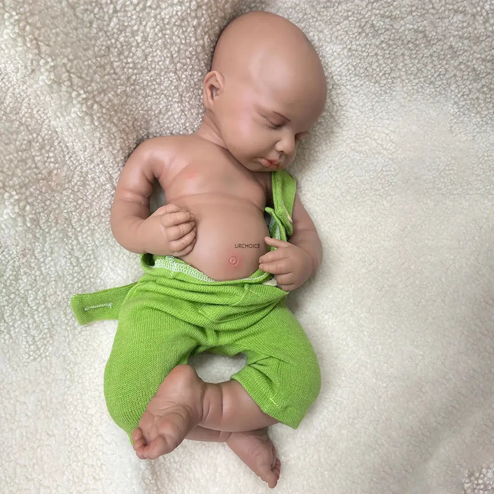 Collectible 20Inch Silicone Reborn African Baby Doll Hand-Painted Bebe Girl/Boy for Display & Parenting Practice Kids Toy lifelikesiliconereborns.com