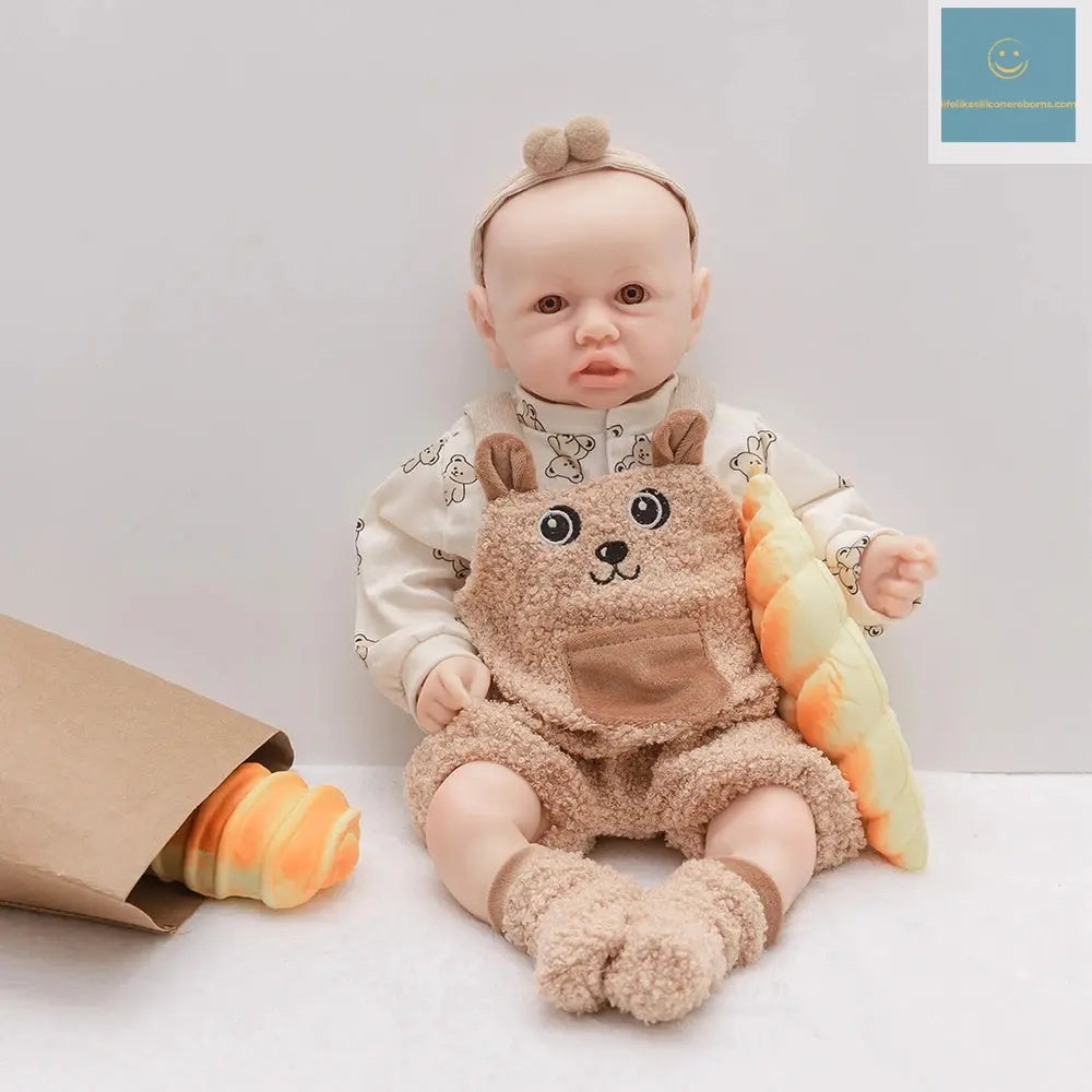 Collection 19.7-inch Rebirth Baby Girl 2.85kg Real Newborn Proportion Open Eyes, Open Mouth, Smile Three Links lifelikesiliconereborns.com