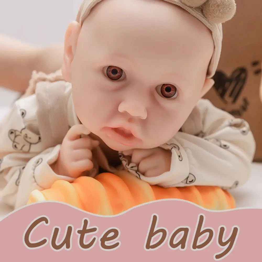 Collection 19.7-inch Rebirth Baby Girl 2.85kg Real Newborn Proportion Open Eyes, Open Mouth, Smile Three Links lifelikesiliconereborns.com