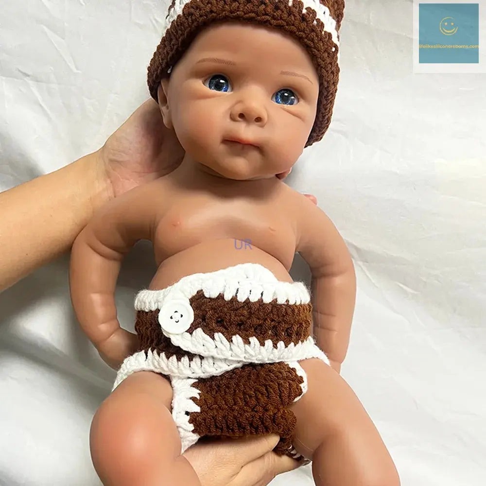 Cute 19-Inch Full-Body Silicone Reborn Baby Doll – Lifelike Betty Sculpt, Artist-Painted for Boy/Girl Collectible gift lifelikesiliconereborns.com