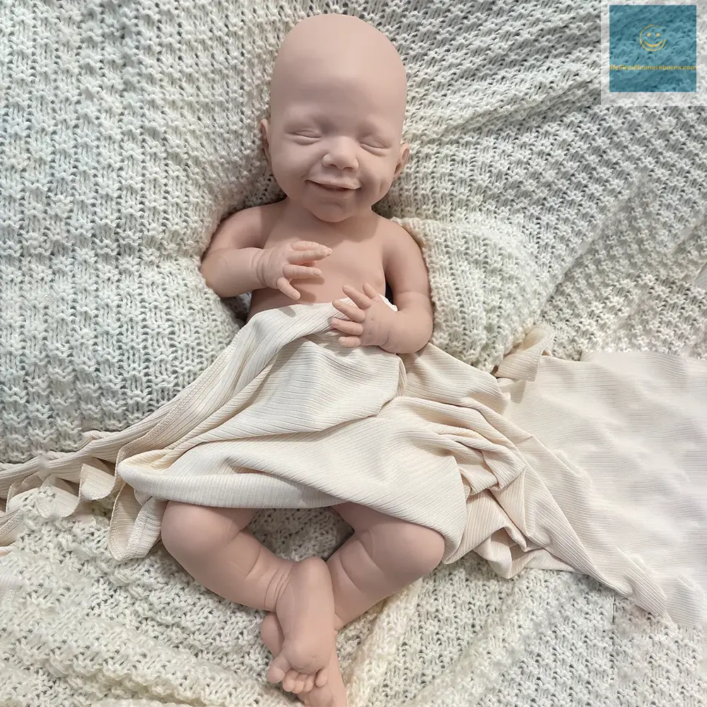 DIY Lifelike 17Inch Flexible Silicone Reborn Doll Baby Boy Realistic 1:1 Soft Handmade Preemy Bebe Cuddly Heavy Weight Doll Toys lifelikesiliconereborns.com