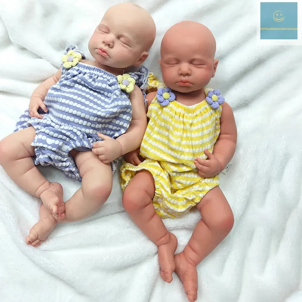 Full Body Silicone Reborn Baby Girl Loulou 20Inch 1:1 Lifelike Silicone Bebe Washable Newborn Dolls for Kids Teaching lifelikesiliconereborns.com