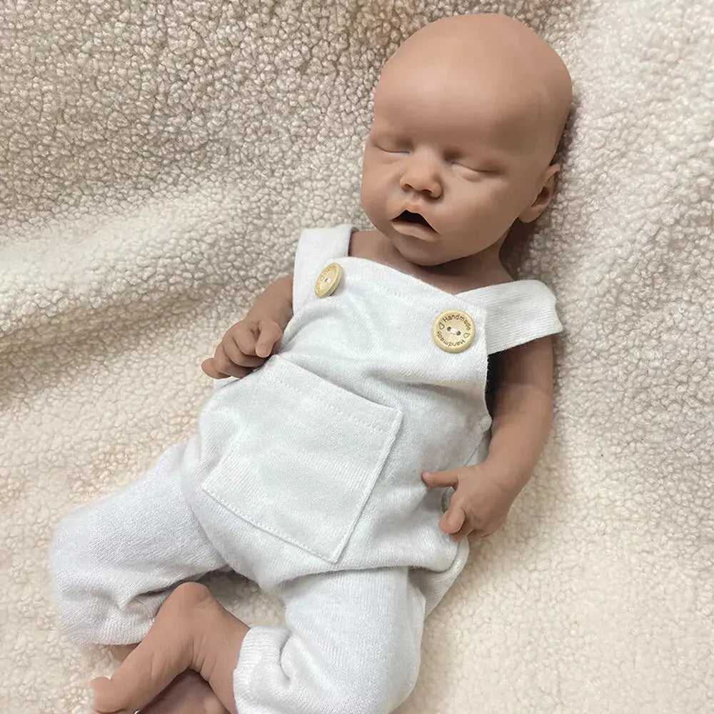 Full Body Soft Lifelike 18Inch Silicone Reborn Baby Girl Realistic 3D Skin Washable Dolls For Kids Toy Role-Playing Collection lifelikesiliconereborns.com
