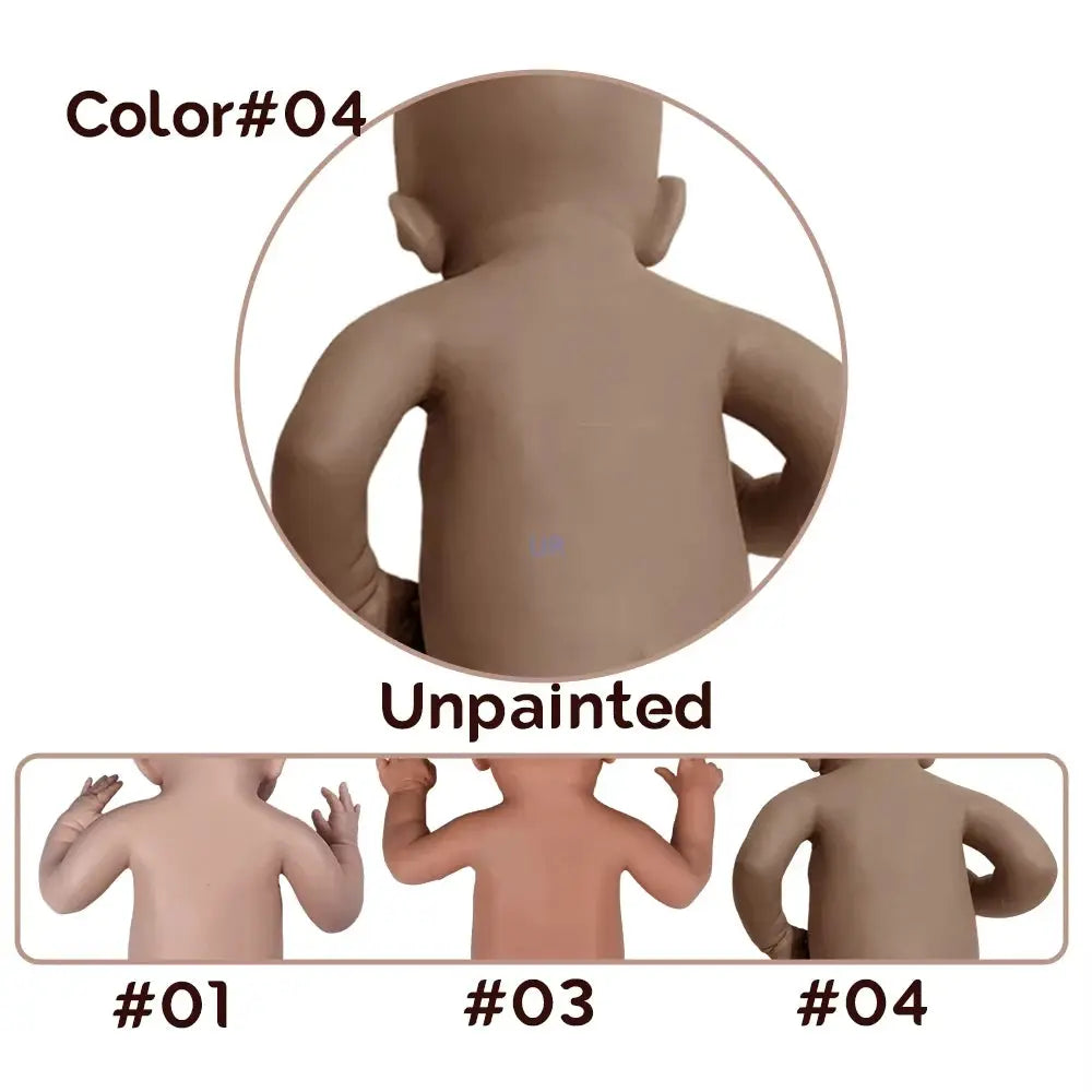 Handmade 16Inch Lifelike Silicone Reborn Baby Boy Waterproof Soft Realistic Newborn Doll For Birthday Gift Anti-Stress Kids Toy lifelikesiliconereborns.com