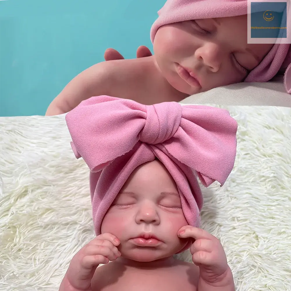 Handmade 3D Painted Soft 20 Inch Baby Soft Flexible 50Cm Loulou Bebe Reborn Girl Full Body Silicone Reborn Dolls Newborn Preemy lifelikesiliconereborns.com