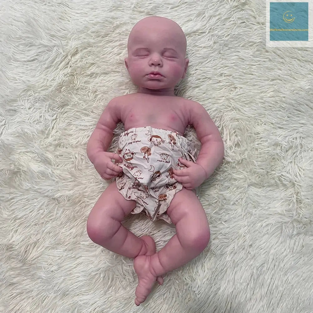Handmade 3D Painted Soft 20 Inch Baby Soft Flexible 50Cm Loulou Bebe Reborn Girl Full Body Silicone Reborn Dolls Newborn Preemy lifelikesiliconereborns.com