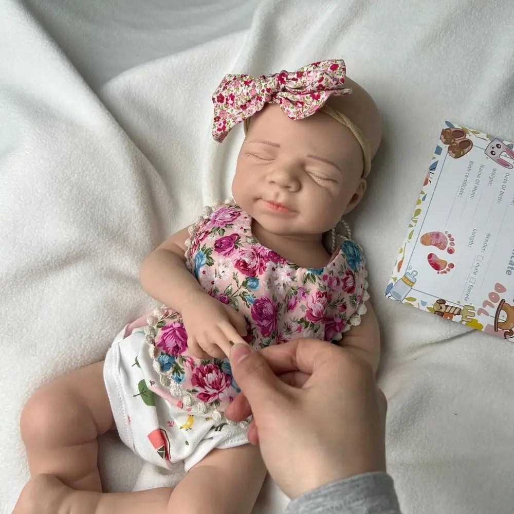 Handmade Realistic Features Weighted Body 19Inch Silicone Reborn Baby Girl/Boy Doll Ideal for Artistic Display Collectibles lifelikesiliconereborns.com