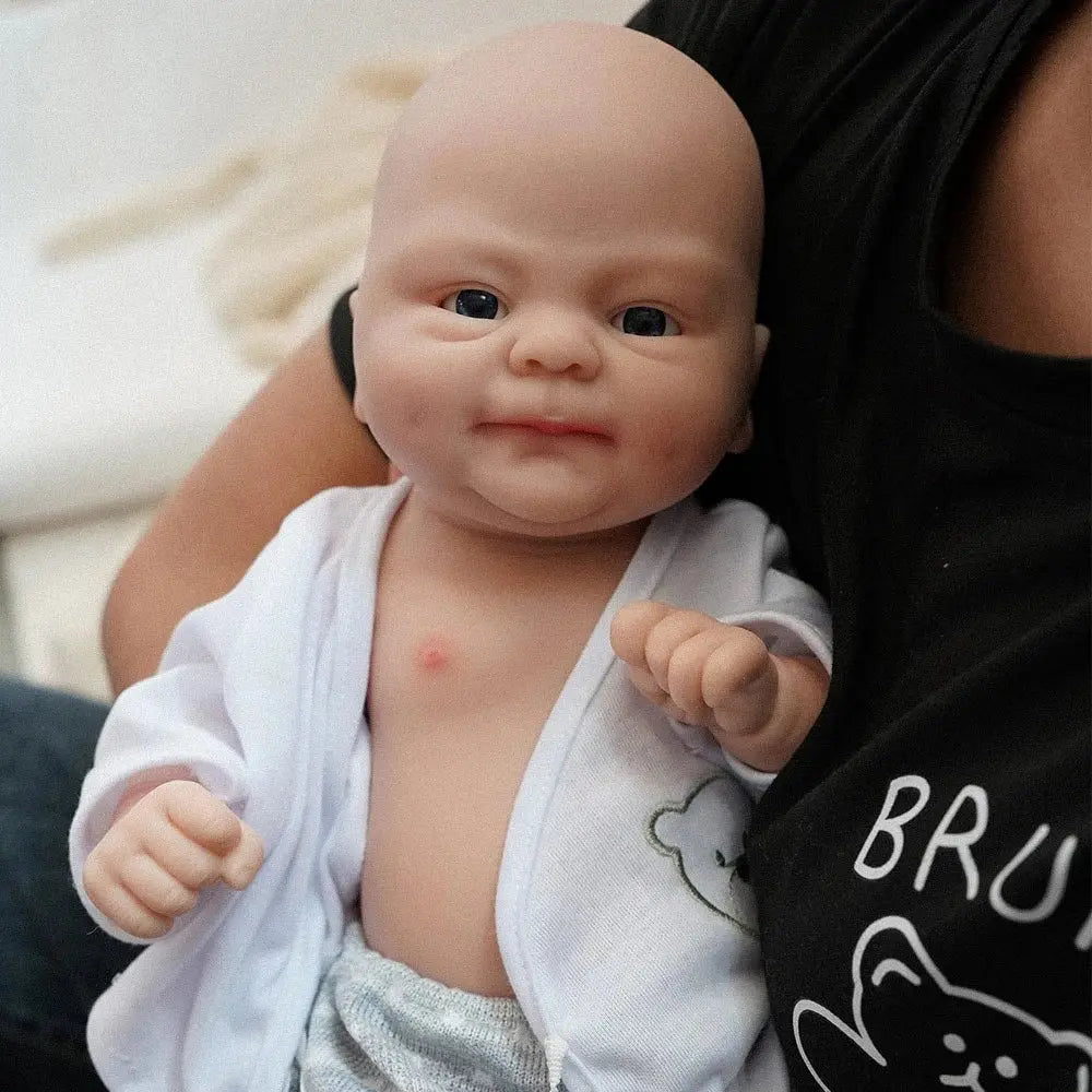 Miaio14" 36 Cm Reborn Baby Dolls Full Silicone Baby Dolls Boy Realistic Soft Silicone Newborn Baby Doll Real Full Body Silicone lifelikesiliconereborns.com