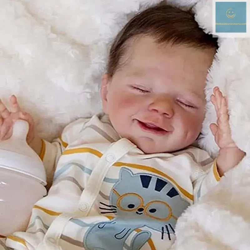 Reborn Baby Dolls 45cm Full Body Soft Silicone Reborn Dolls Realistic Newborn Baby Doll Boy Doll Gifts for Children lifelikesiliconereborns.com