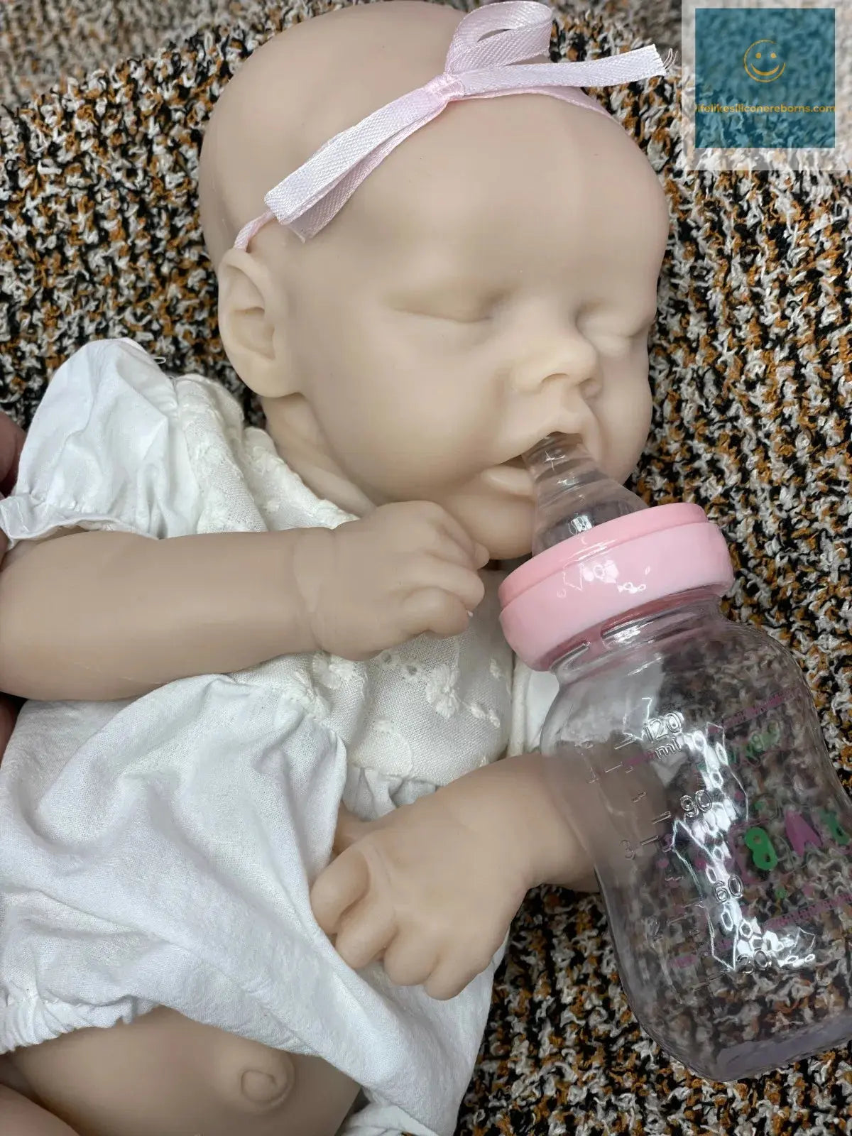 Reborn Twins Girl 18inch Waterproof Full Silicone Finished Realistic Sleeping Reborn Doll Boneca Reborn Corpo De Silicone lifelikesiliconereborns.com