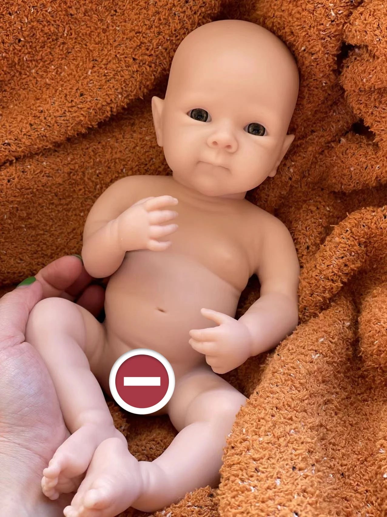 33cm Open Eyes Bettie Solid Silicone Bebe Reborn Girl Paint/Unpaint Soft Toching Feeling Newborn Baby Lifelike reales para niñas lifelikesiliconereborns.com