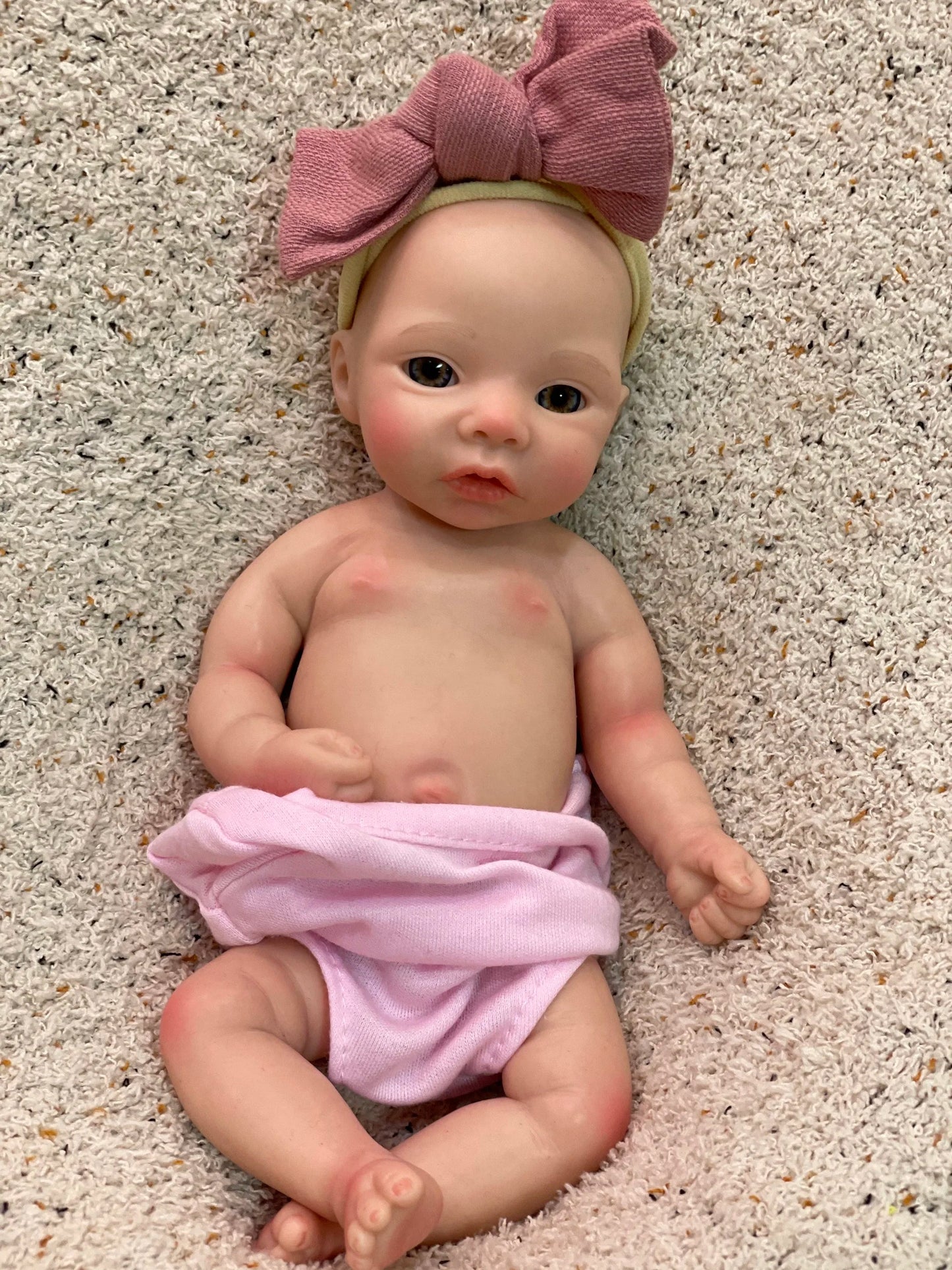 10Inch Silicone Girls Whole Body Soft Solid Silicone Reborn Baby Dolls Handmade Painted Newborn Baby Dolls Toys For Kids Gifts lifelikesiliconereborns.com