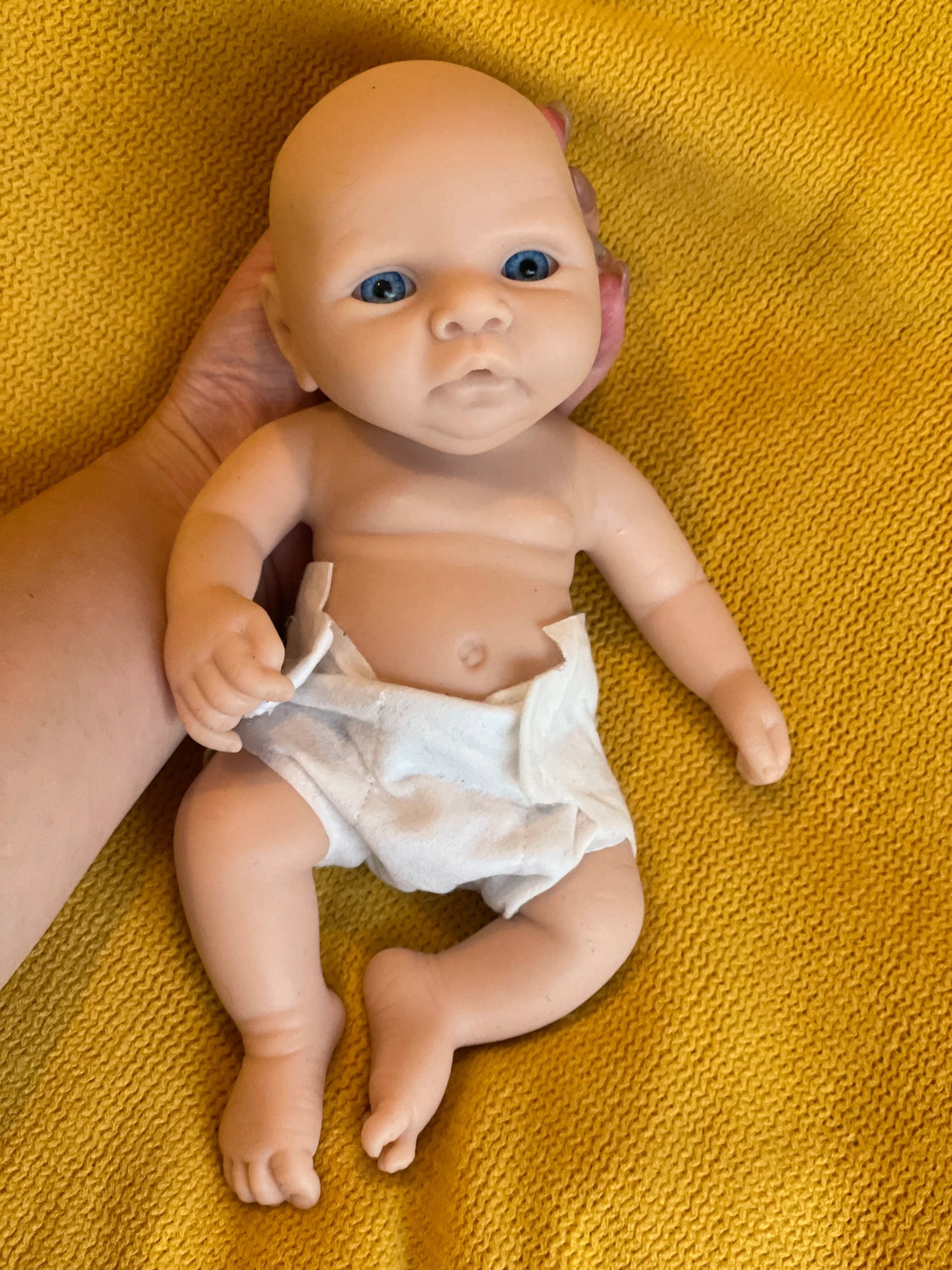 25CM Reborn Dolls Dark Skin Full Body Soft Solid Silicone Painted Realistic Newborn Dolls reborn de silicone real cuerpo lifelikesiliconereborns.com