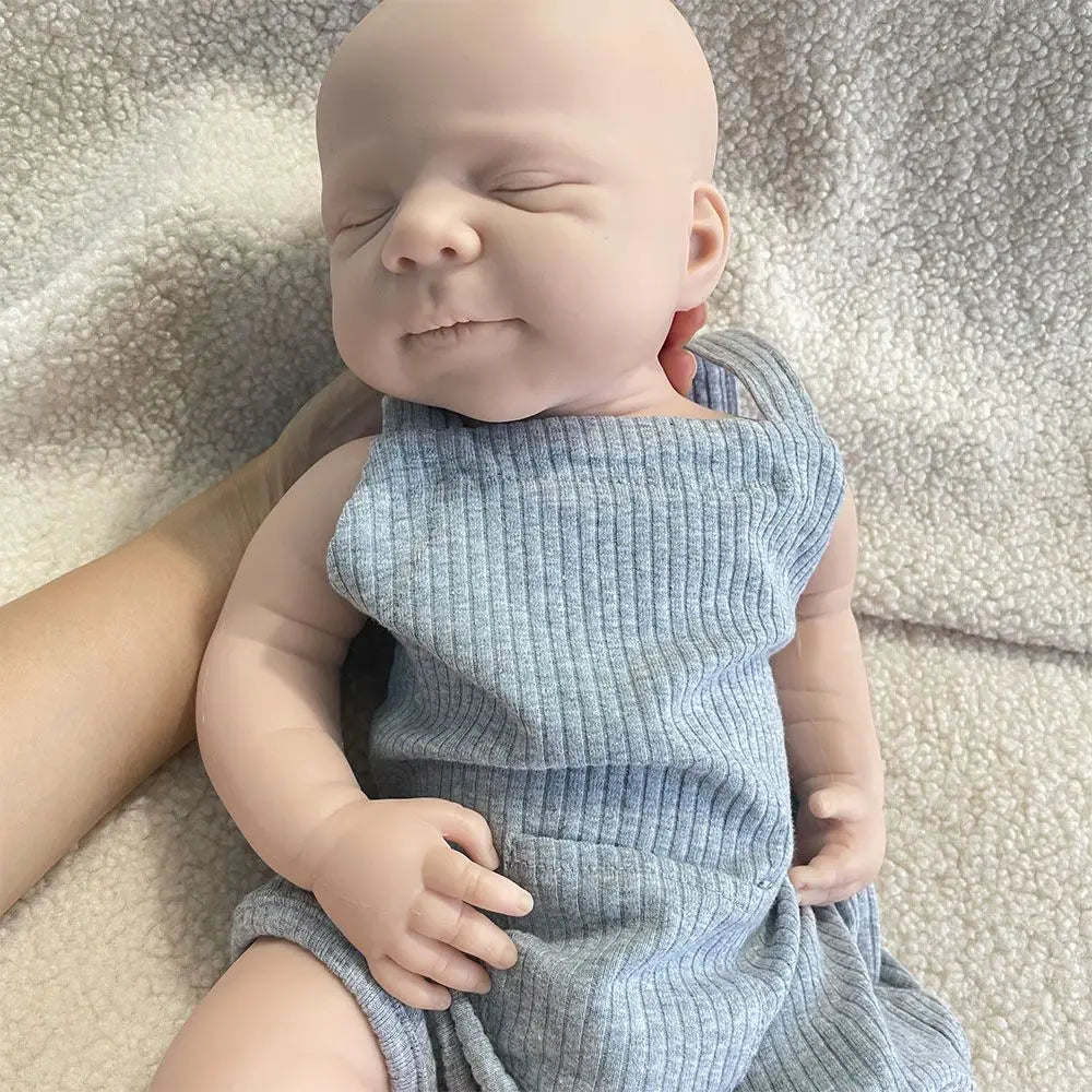 Soft Lifelike Silicone Reborn Dolls 19Inch Baby Girl/Boy Flexible Body For Hobbyists Who Enjoy Creative Customization lifelikesiliconereborns.com