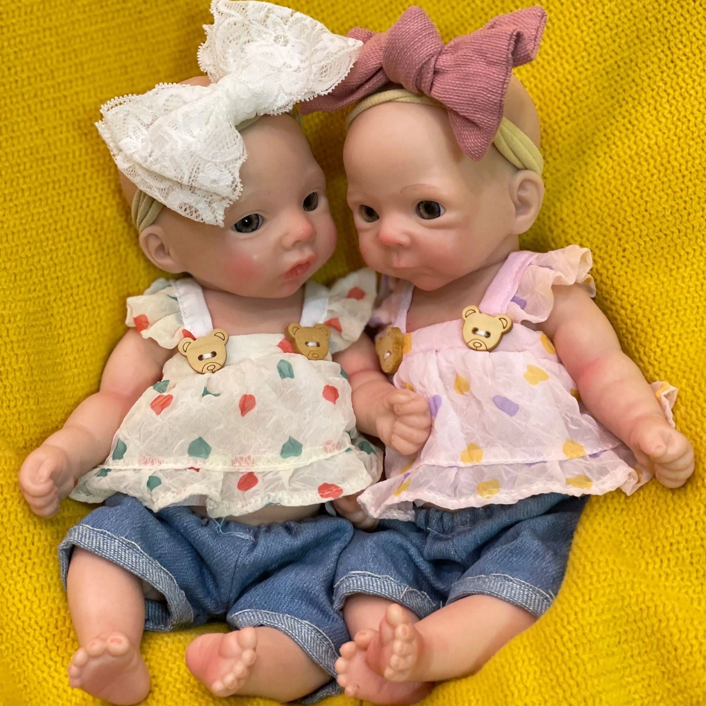 10Inch Silicone Girls Whole Body Soft Solid Silicone Reborn Baby Dolls Handmade Painted Newborn Baby Dolls Toys For Kids Gifts lifelikesiliconereborns.com