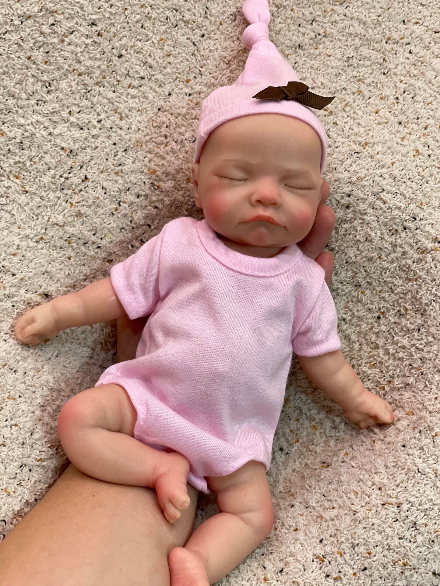10Inch Silicone Girls Whole Body Soft Solid Silicone Reborn Baby Dolls Handmade Painted Newborn Baby Dolls Toys For Kids Gifts lifelikesiliconereborns.com
