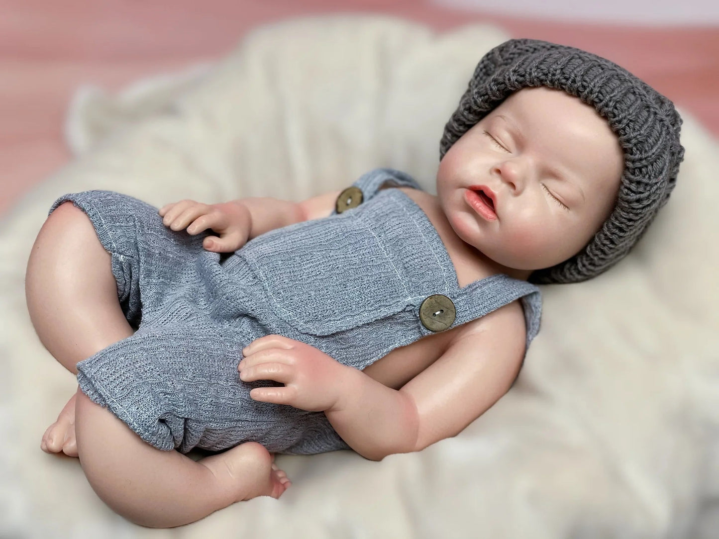 50cm Waterproof Solid Silicone Bebe Reborn Girl/Boy With 3D Painted Skin Can Pee/Drink Milk Handmade Lifelike Reborn Baby Doll lifelikesiliconereborns.com