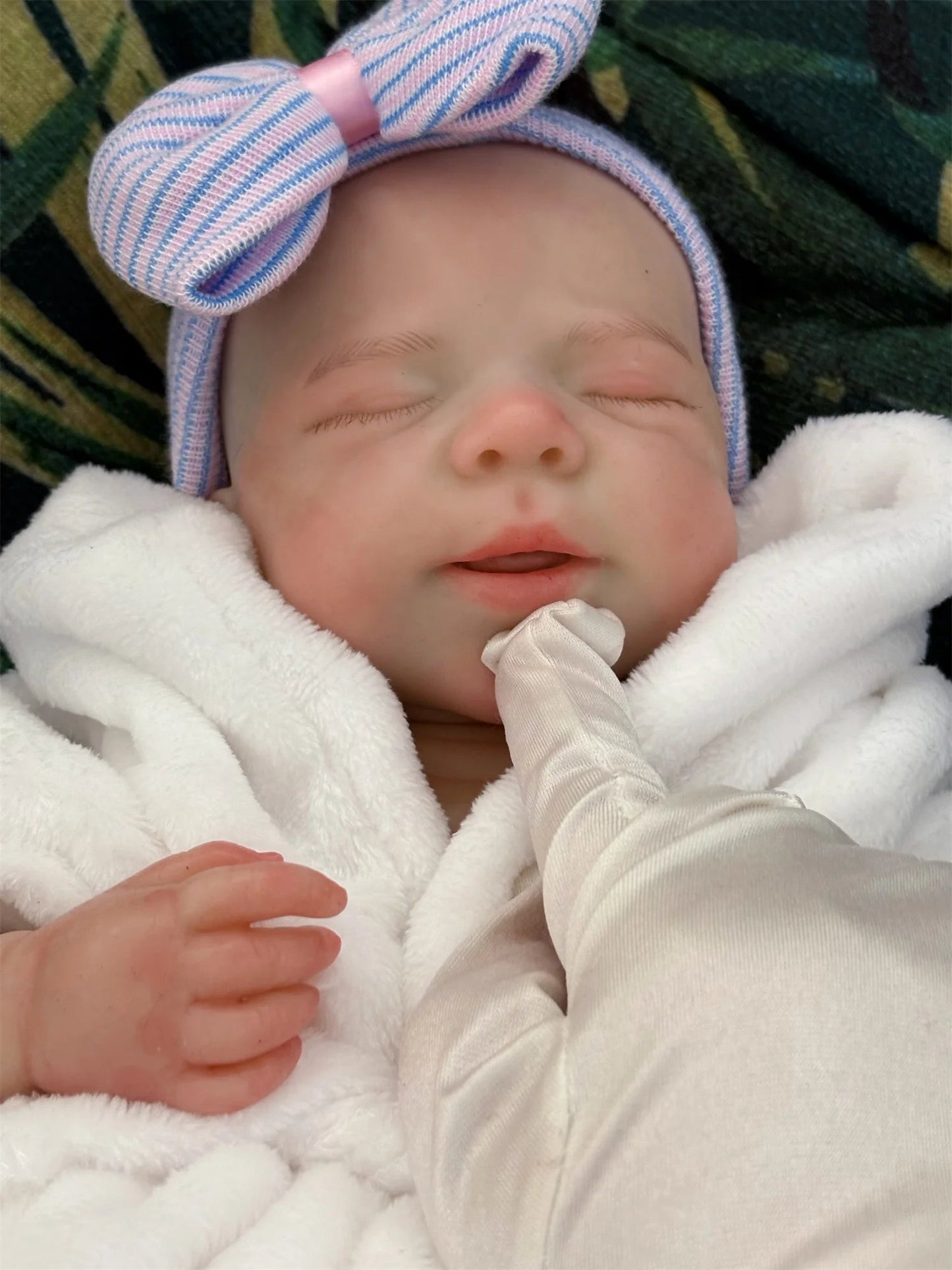 18Inch Dark Skin Can Open Mouth Pascale Solid bebe reborn de silicona Girl Doll 3D Paint Lifelike Real Newborn Baby Doll lifelikesiliconereborns.com