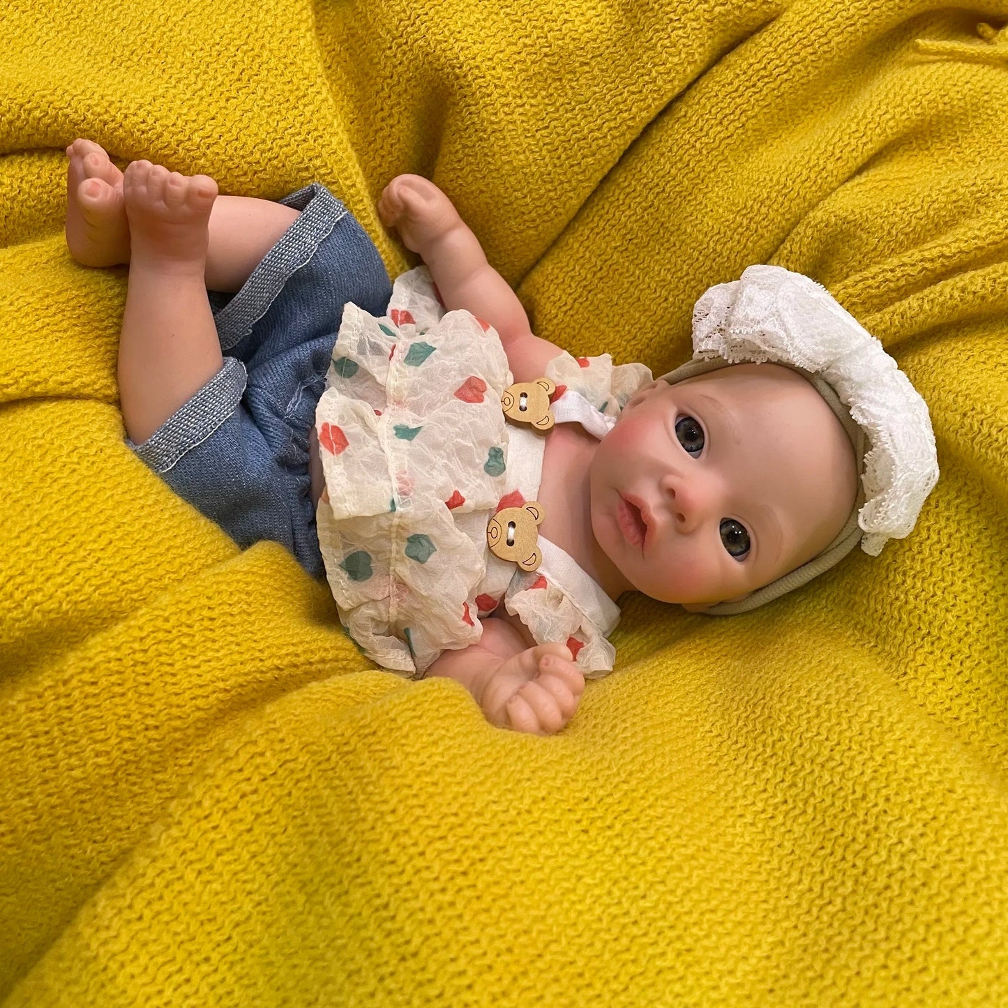 10Inch Silicone Girls Whole Body Soft Solid Silicone Reborn Baby Dolls Handmade Painted Newborn Baby Dolls Toys For Kids Gifts lifelikesiliconereborns.com