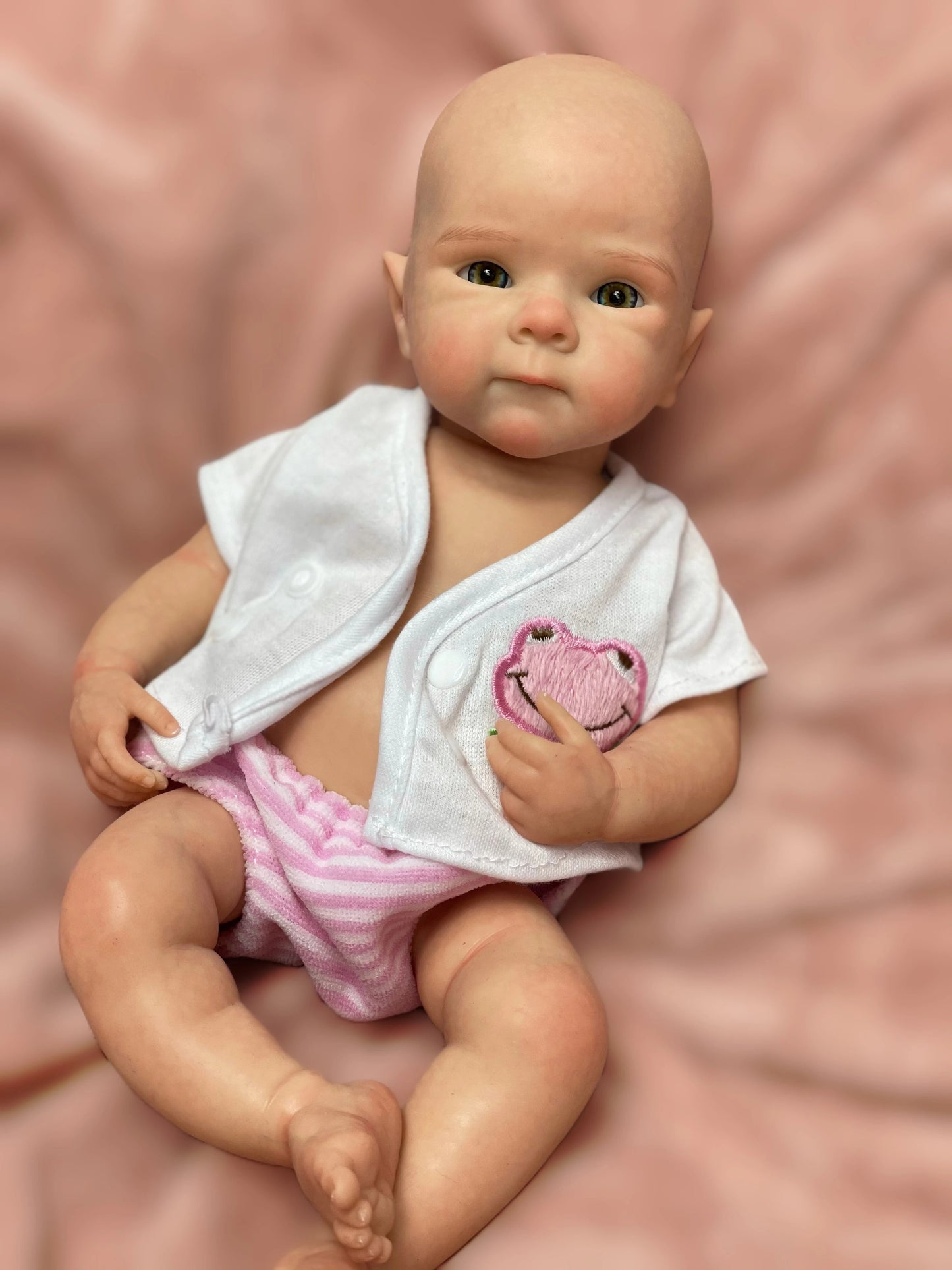 13Inch Cute Girl Bettie Reborn Dolls Open Mouth Whole Body Soft Solid Silicone Painted Reborn Baby Doll Toys Corpo De Silicone lifelikesiliconereborns.com