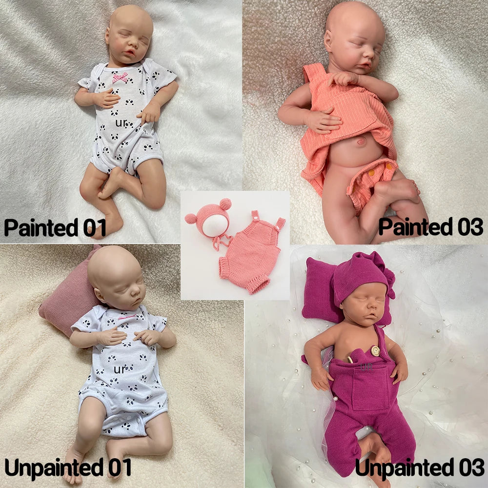 100% Handmade Silicone Reborn Dolls for Adoption and Rehoming Soft Newborn Baby Girl Collectibles Waterproof Infant Doll lifelikesiliconereborns.com