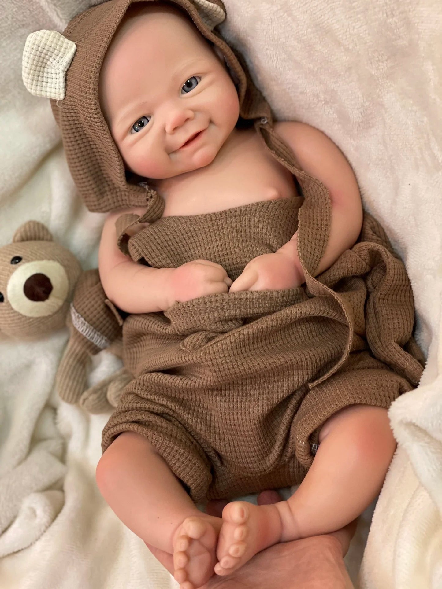 42cm Full Body Silicon Vivienne Bebe Reborn Girl Pеборн Muñeca Handmade Painted Silicone Soft Lifelike De Silicona lifelikesiliconereborns.com