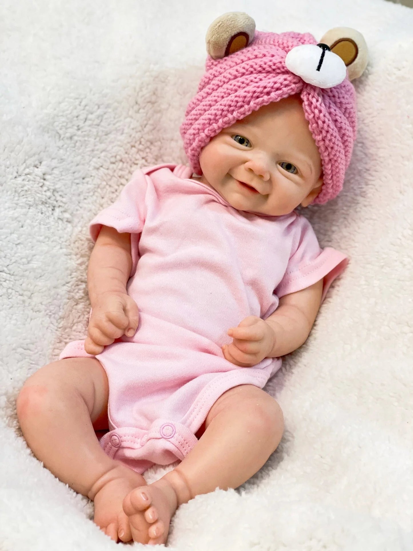 42cm Full Body Silicon Vivienne Bebe Reborn Girl Pеборн Muñeca Handmade Painted Silicone Soft Lifelike De Silicona lifelikesiliconereborns.com