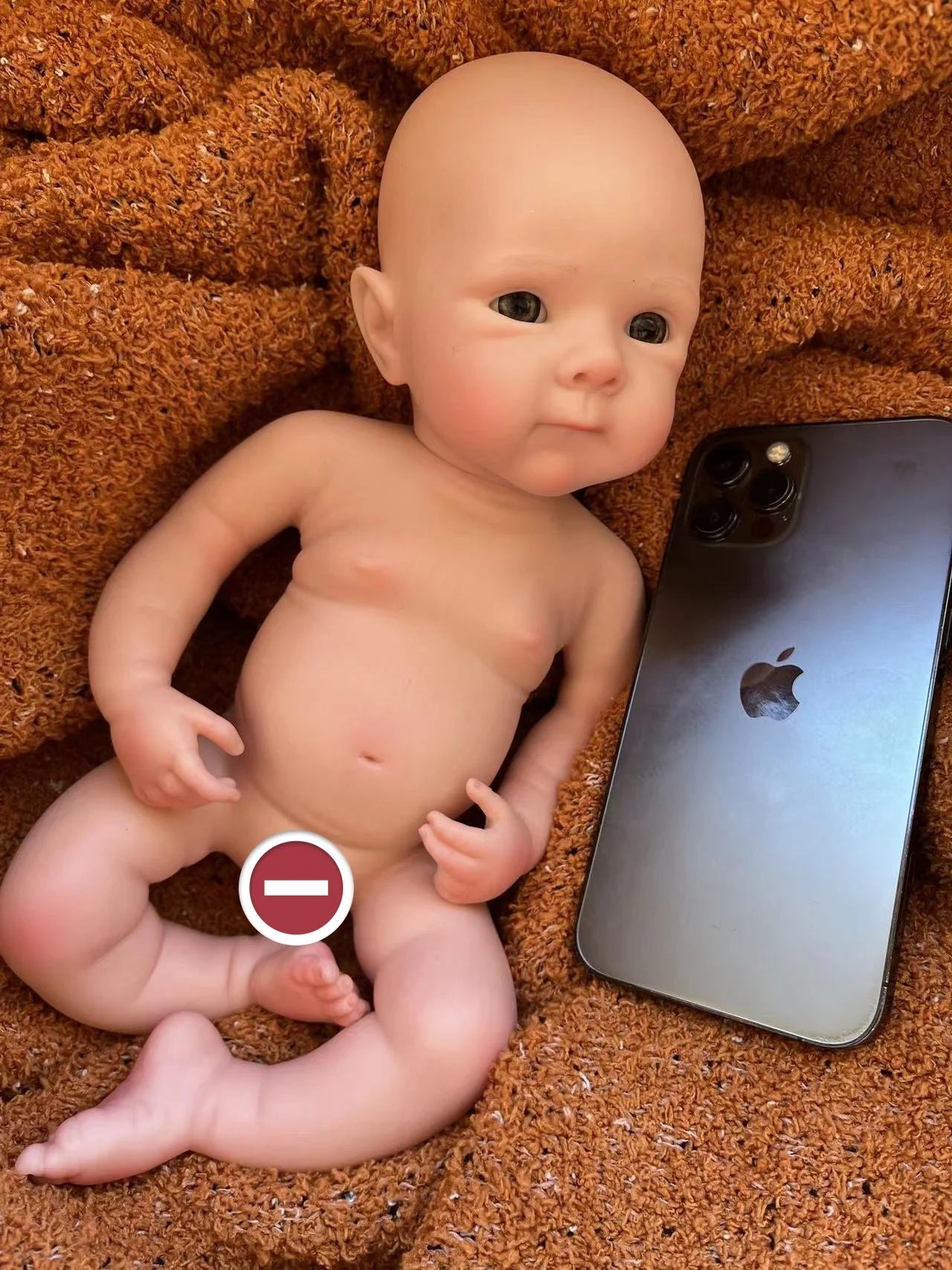 33cm Open Eyes Bettie Solid Silicone Bebe Reborn Girl Paint/Unpaint Soft Toching Feeling Newborn Baby Lifelike reales para niñas lifelikesiliconereborns.com