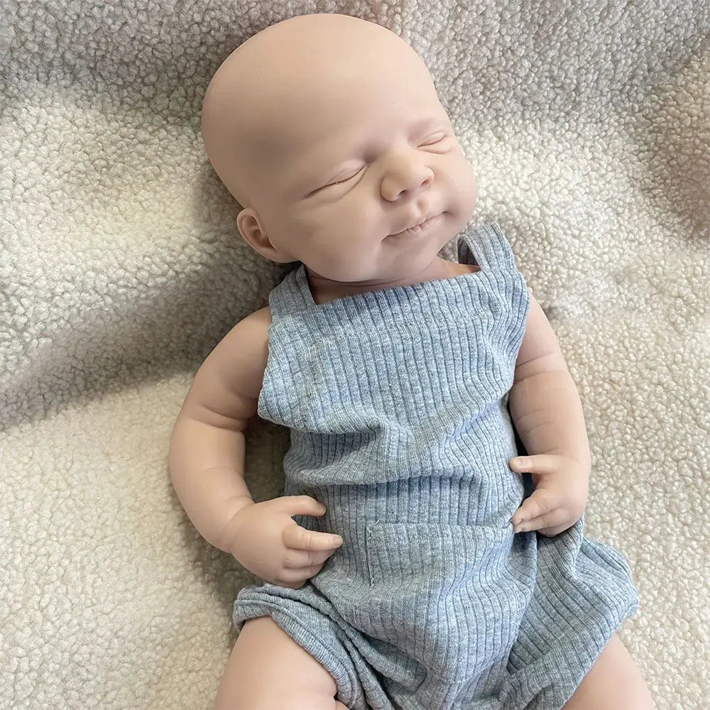 Soft Lifelike Silicone Reborn Dolls 19Inch Baby Girl/Boy Flexible Body For Hobbyists Who Enjoy Creative Customization lifelikesiliconereborns.com