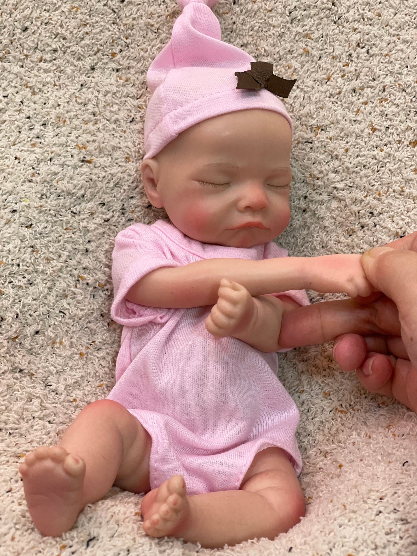 10Inch Silicone Girls Whole Body Soft Solid Silicone Reborn Baby Dolls Handmade Painted Newborn Baby Dolls Toys For Kids Gifts lifelikesiliconereborns.com