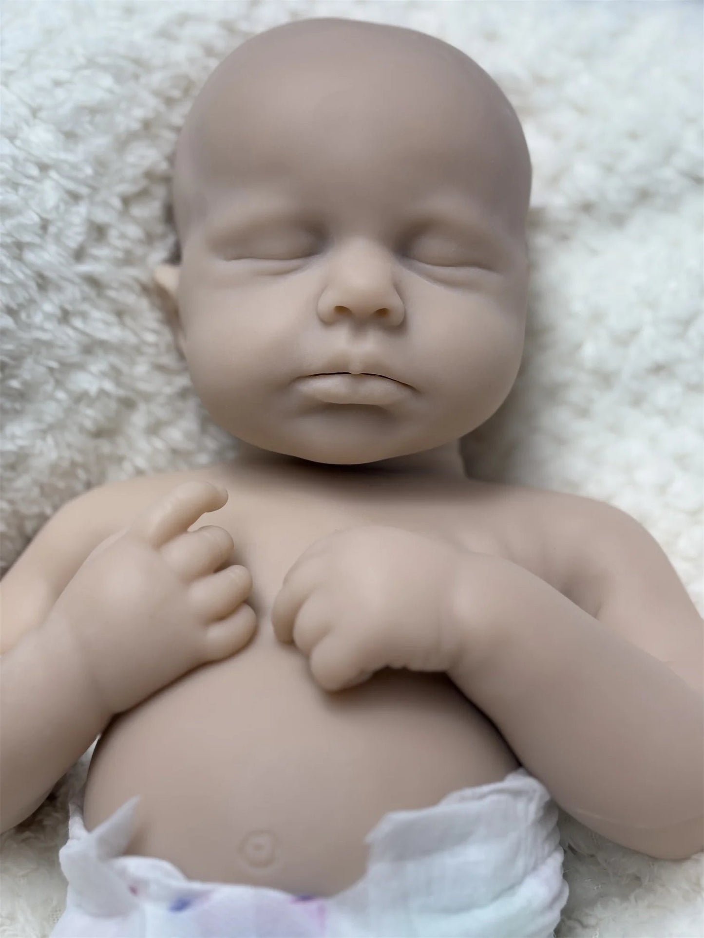 18Inch Can Open Mouth&Washable Full Body Silicone LouLou Reborn Girl Doll With 3D Painted Skin Handmade bebe reborn de silicona lifelikesiliconereborns.com