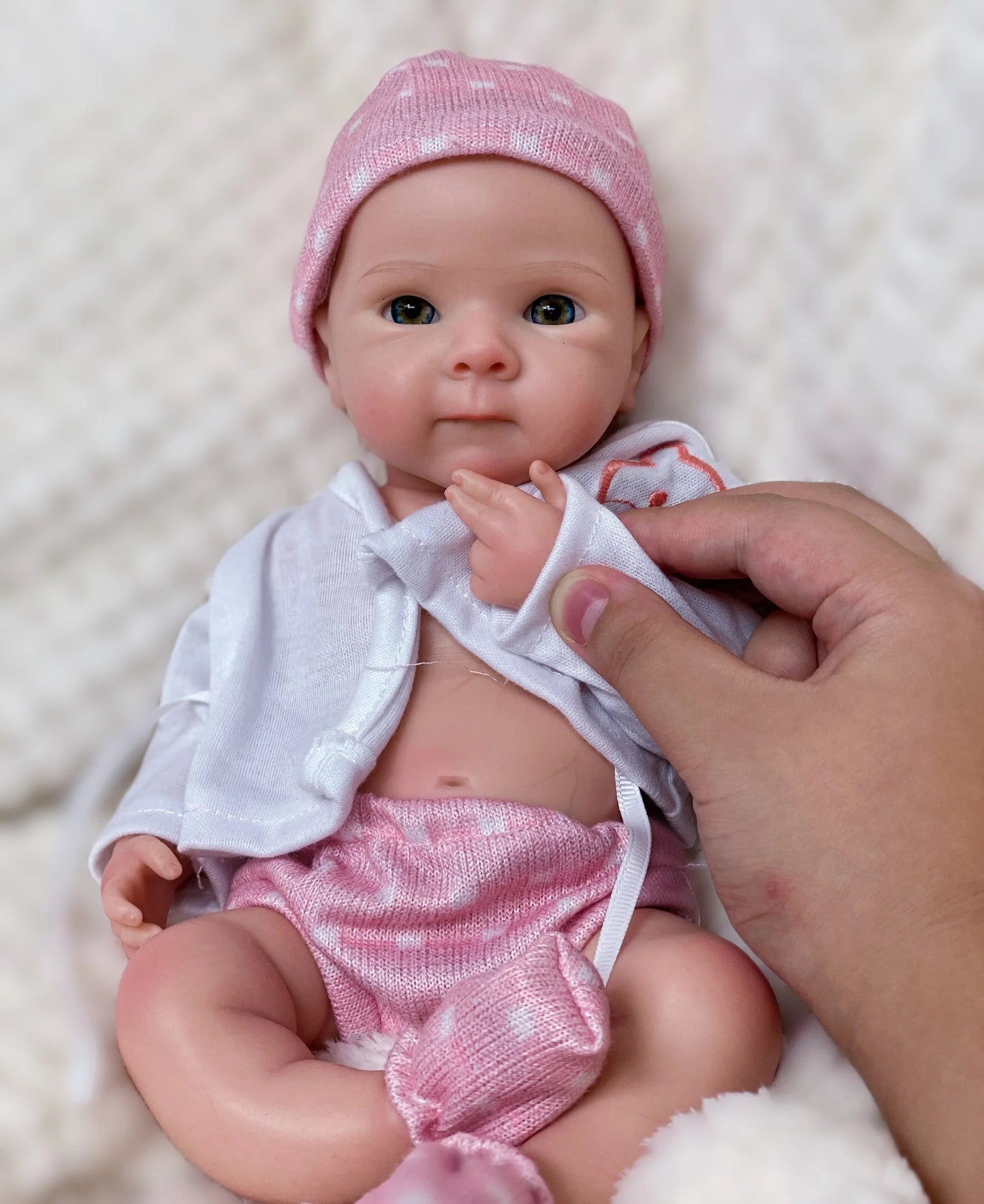 13Inch Cute Girl Bettie Reborn Dolls Open Mouth Whole Body Soft Solid Silicone Painted Reborn Baby Doll Toys Corpo De Silicone lifelikesiliconereborns.com