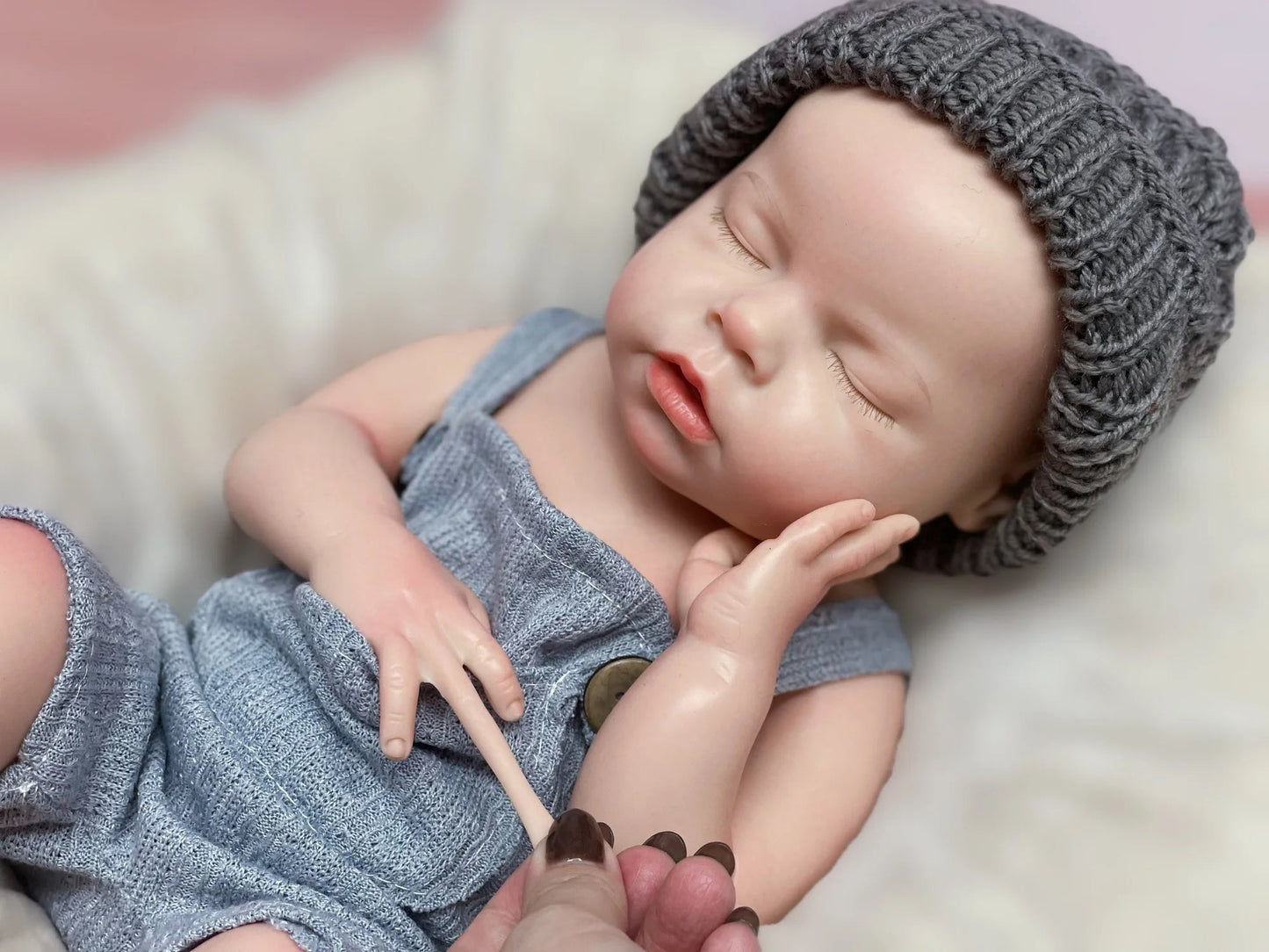 50cm Waterproof Solid Silicone Bebe Reborn Girl/Boy With 3D Painted Skin Can Pee/Drink Milk Handmade Lifelike Reborn Baby Doll lifelikesiliconereborns.com