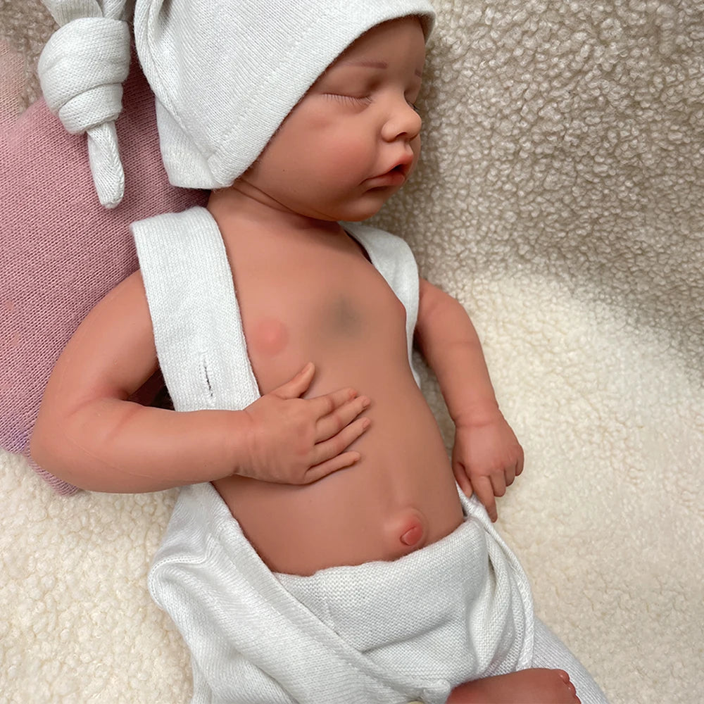 100% Handmade Silicone Reborn Dolls for Adoption and Rehoming Soft Newborn Baby Girl Collectibles Waterproof Infant Doll lifelikesiliconereborns.com