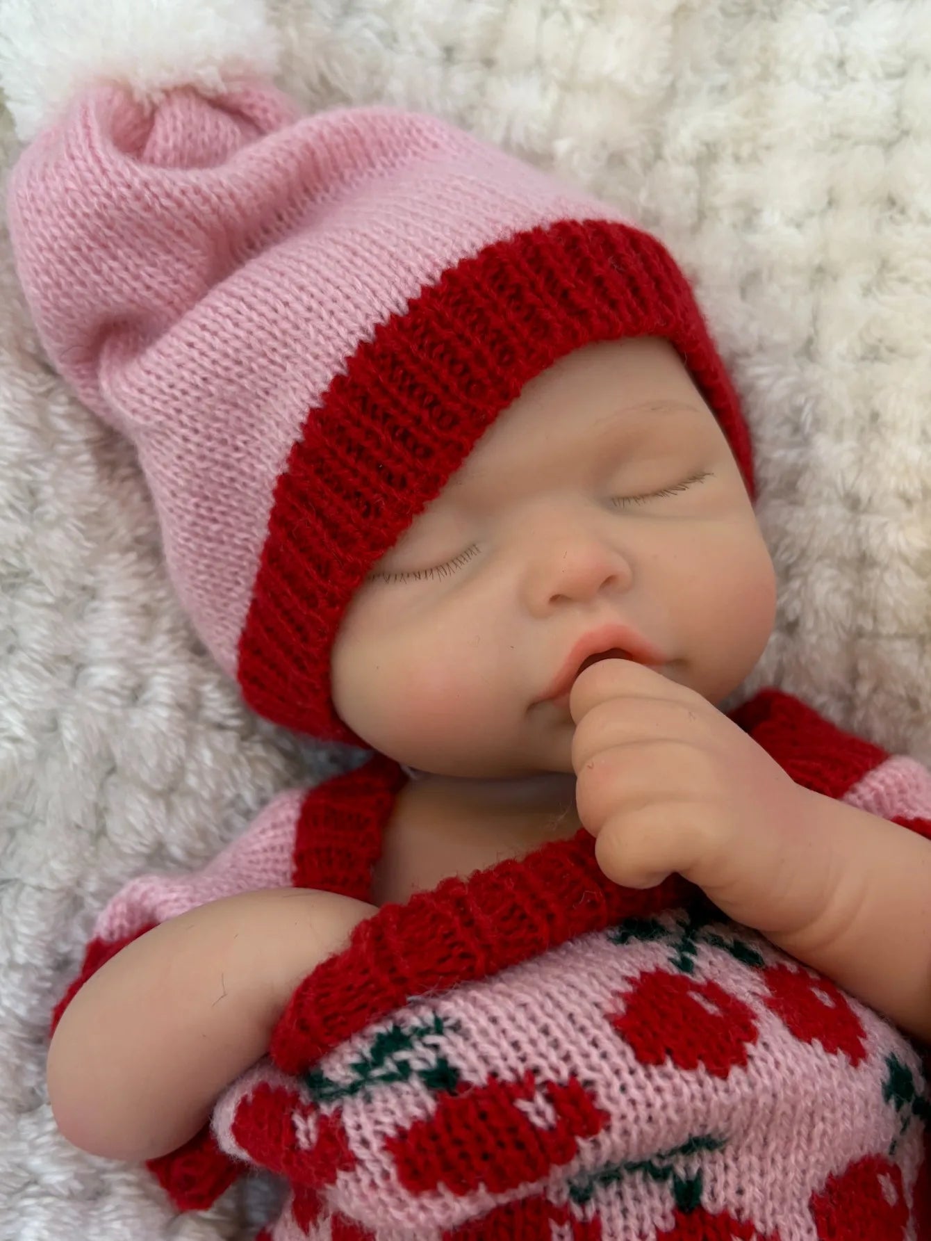 13 Inch Lifelike Silicone Bebe Reborn Doll Girl Sleeping Bebe Newborn Baby Doll For Children Birthday Gifts lifelikesiliconereborns.com