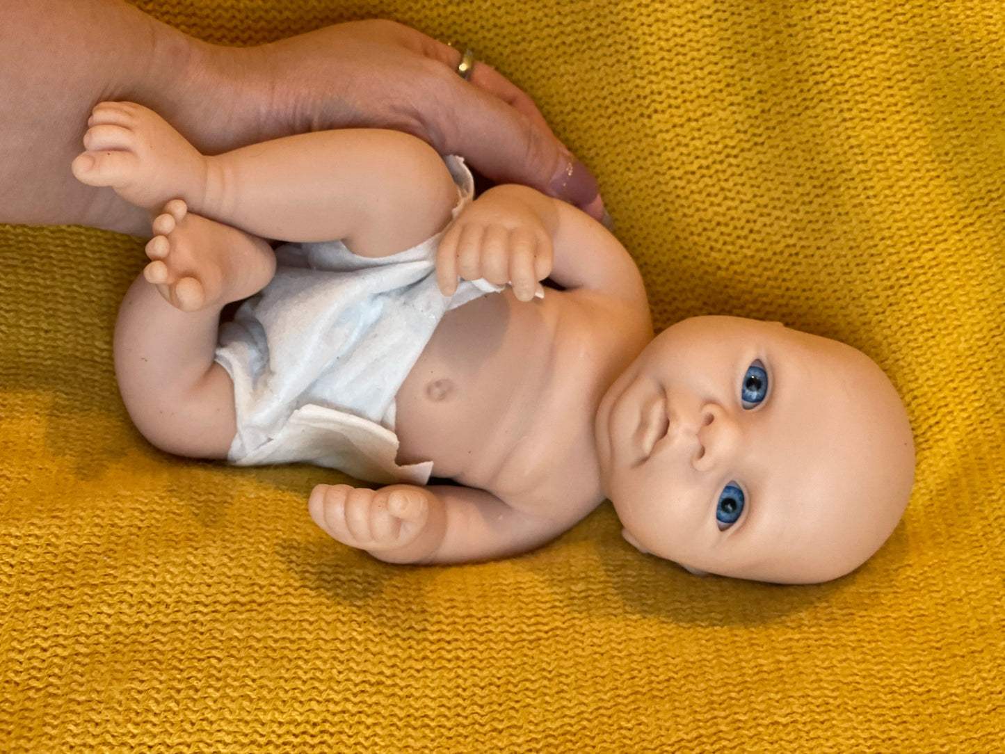 25CM Reborn Dolls Dark Skin Full Body Soft Solid Silicone Painted Realistic Newborn Dolls reborn de silicone real cuerpo lifelikesiliconereborns.com