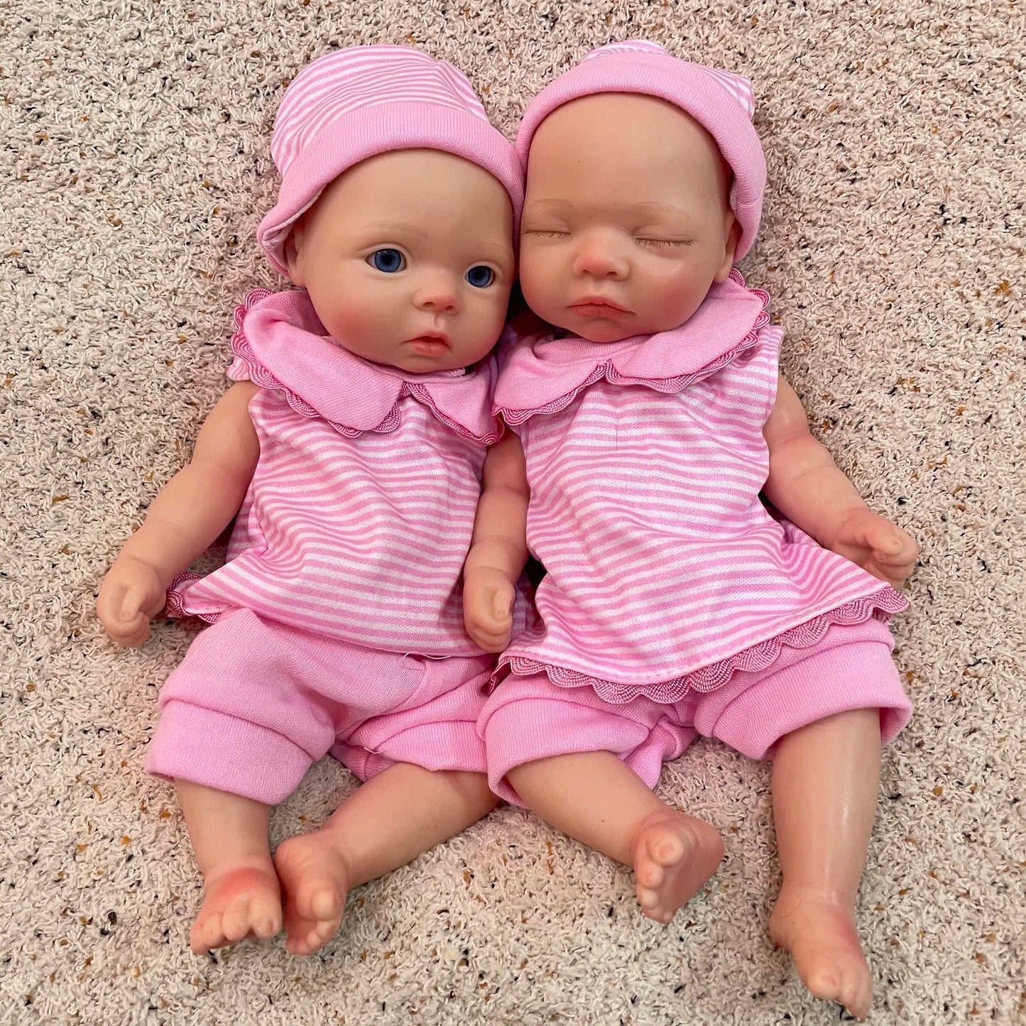 10Inch Silicone Girls Whole Body Soft Solid Silicone Reborn Baby Dolls Handmade Painted Newborn Baby Dolls Toys For Kids Gifts lifelikesiliconereborns.com