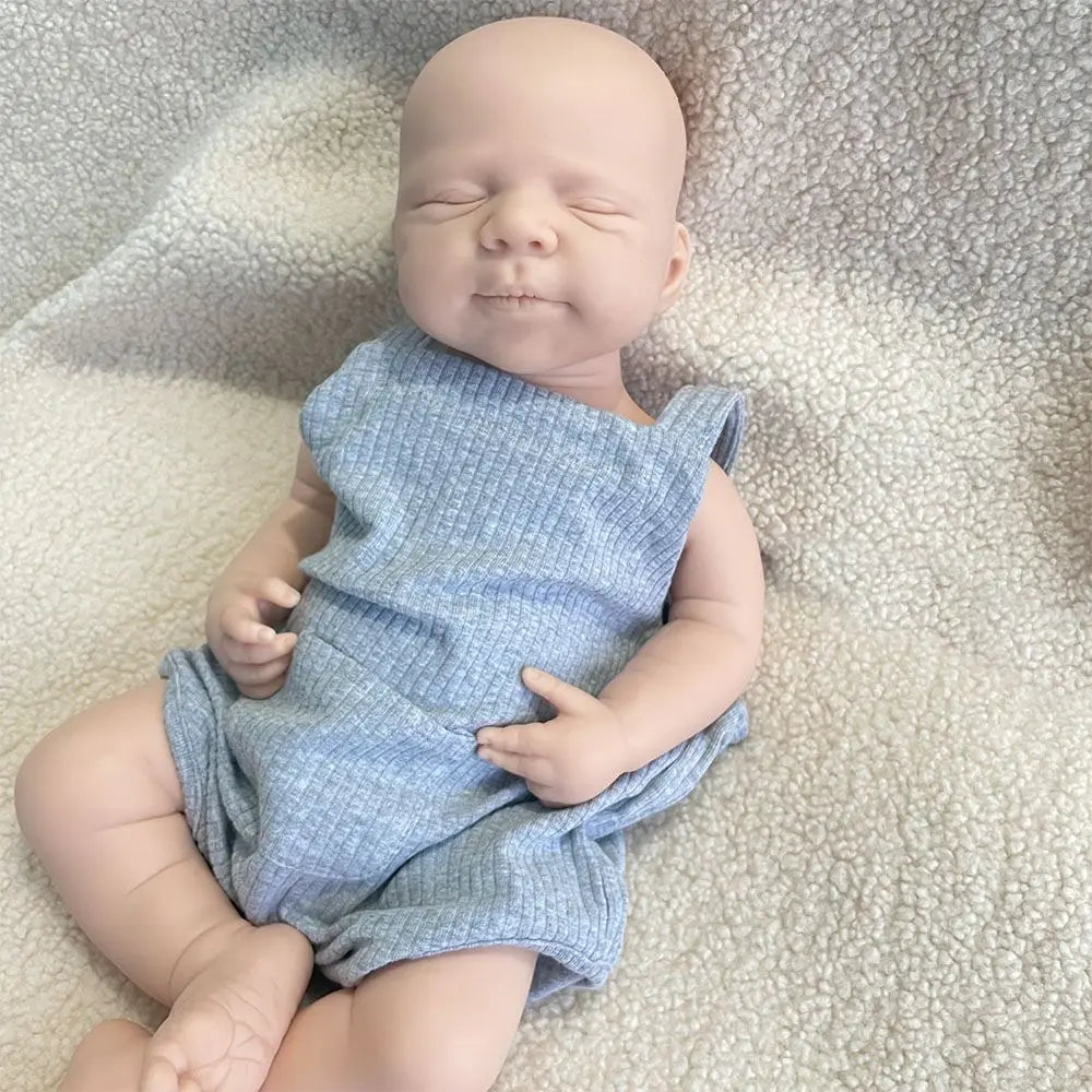 Soft Lifelike Silicone Reborn Dolls 19Inch Baby Girl/Boy Flexible Body For Hobbyists Who Enjoy Creative Customization lifelikesiliconereborns.com