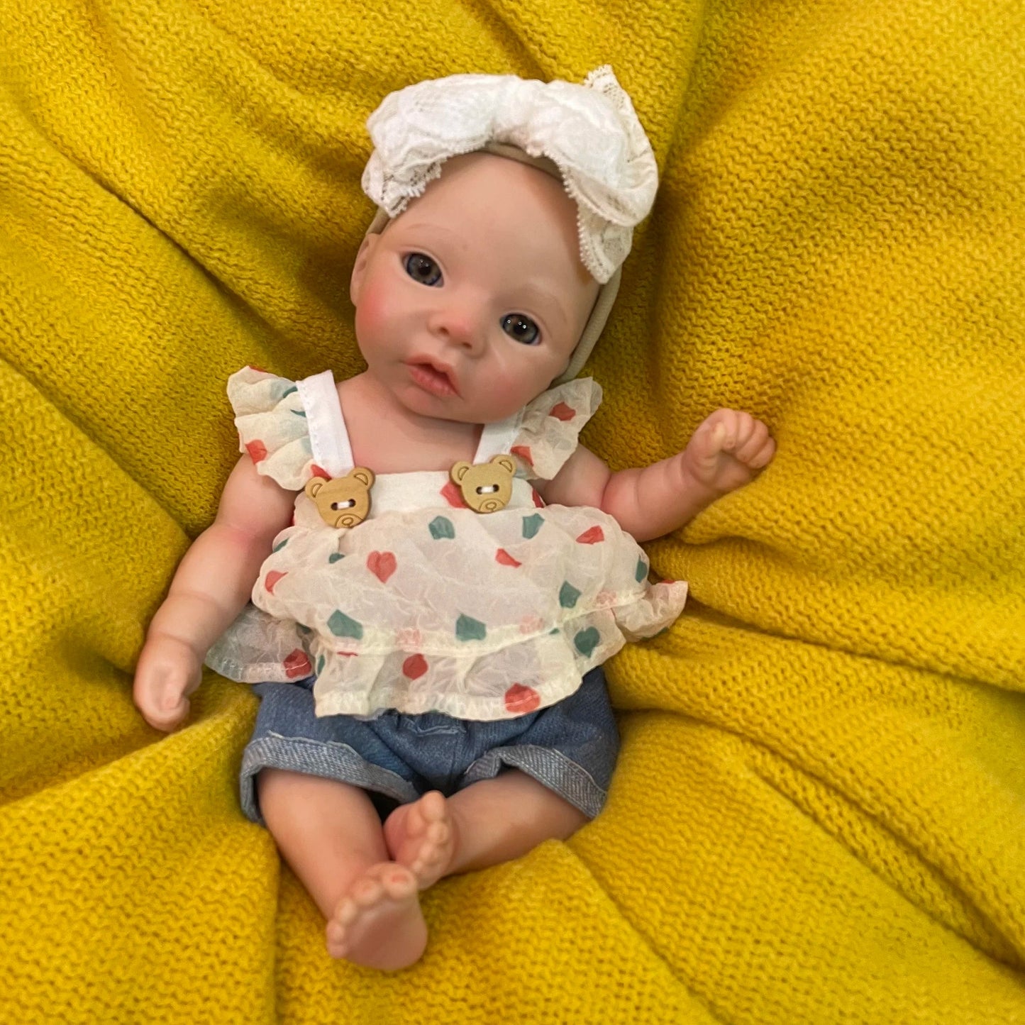 10Inch Silicone Girls Whole Body Soft Solid Silicone Reborn Baby Dolls Handmade Painted Newborn Baby Dolls Toys For Kids Gifts lifelikesiliconereborns.com