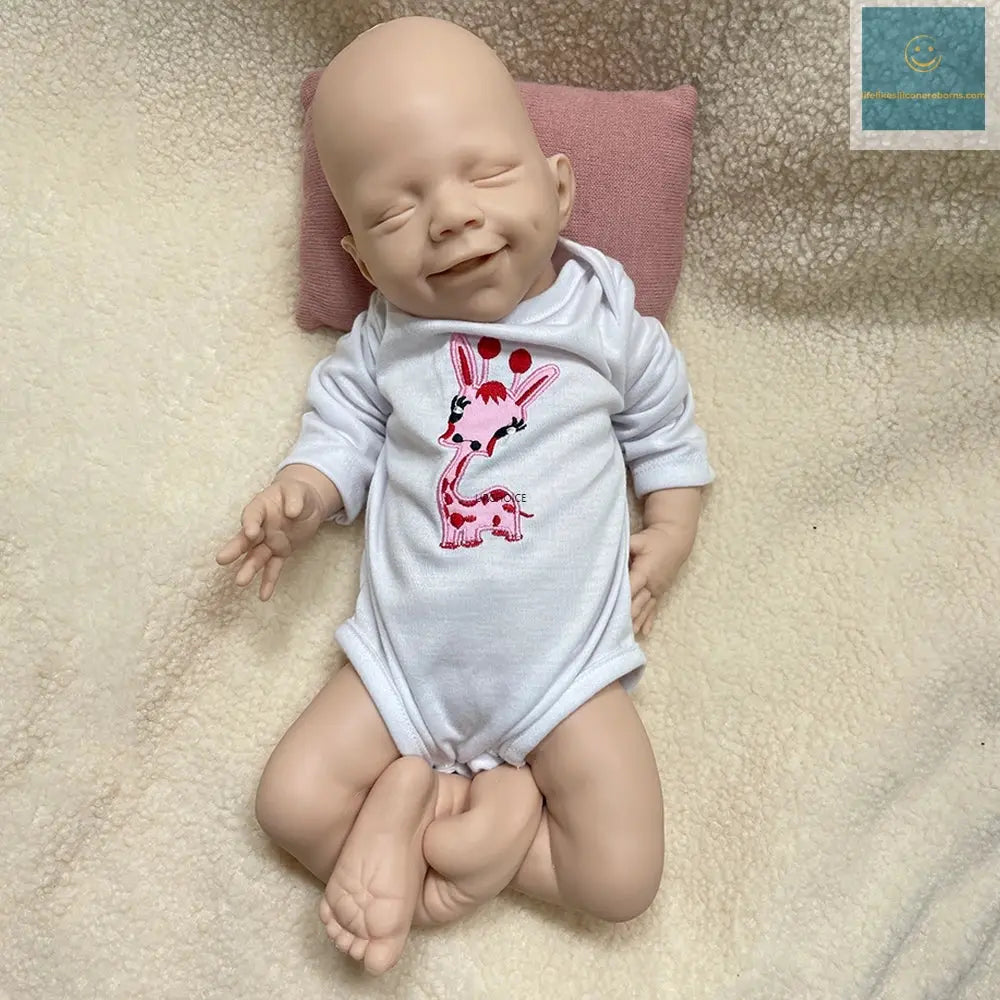 Soft Lifelike Silicone Reborn Baby Girl 45cm Designed Realistic Skin Tones Details For Parents Practicing Nurturing Kids Toy lifelikesiliconereborns.com