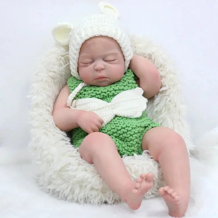 Soft Silicon Reborn Dolls Baby Toy Full Body Silicone Reborn Dolls Kits Silicone Doll Baby lifelikesiliconereborns.com