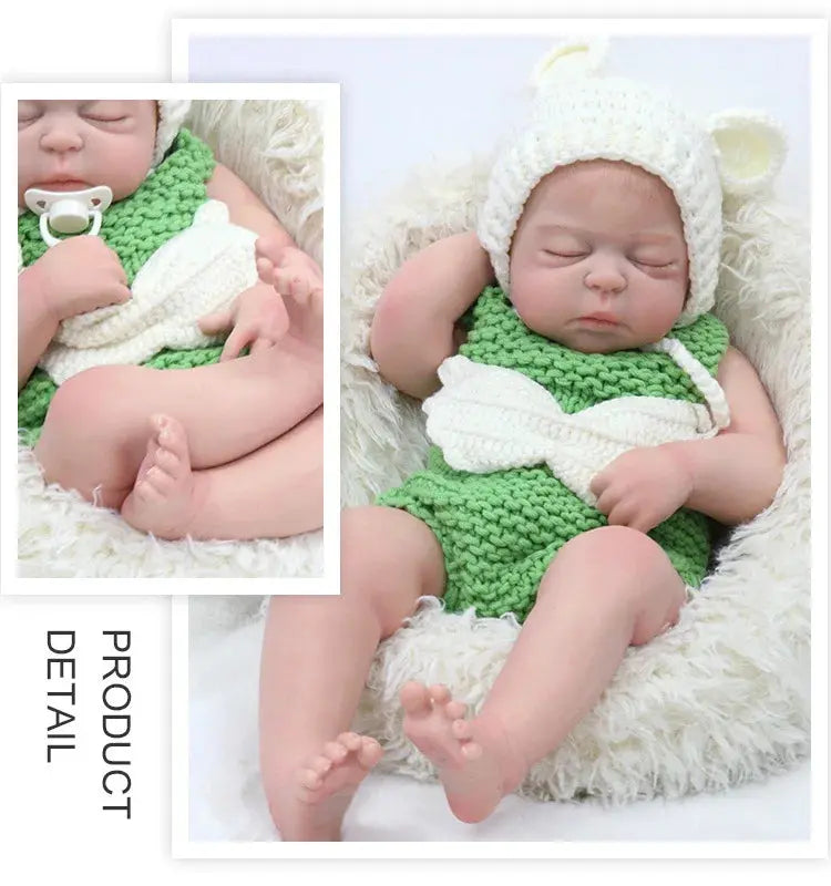 Soft Silicon Reborn Dolls Baby Toy Full Body Silicone Reborn Dolls Kits Silicone Doll Baby lifelikesiliconereborns.com